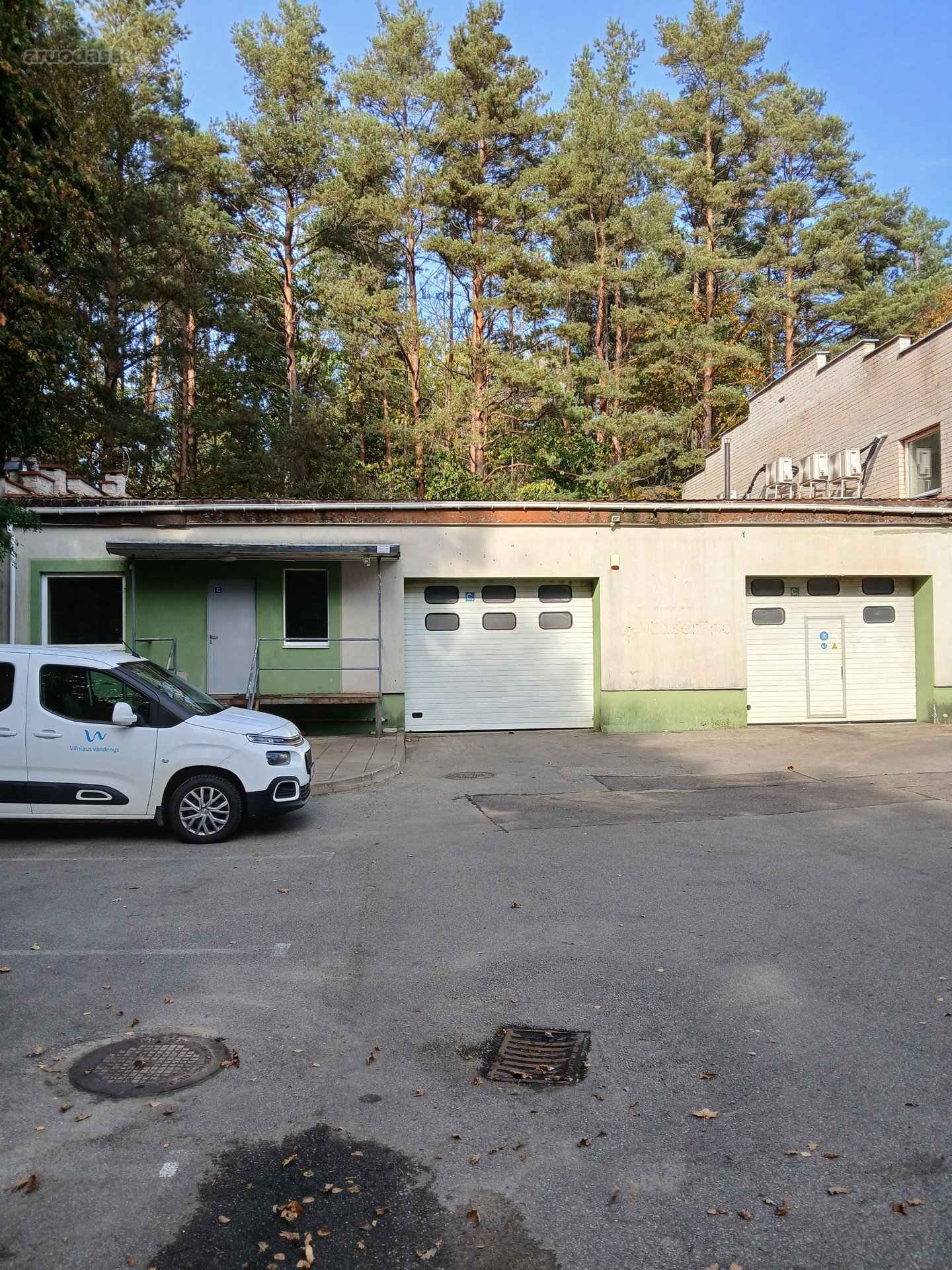 Išnuomojamas pastatas pramonei, gynybos