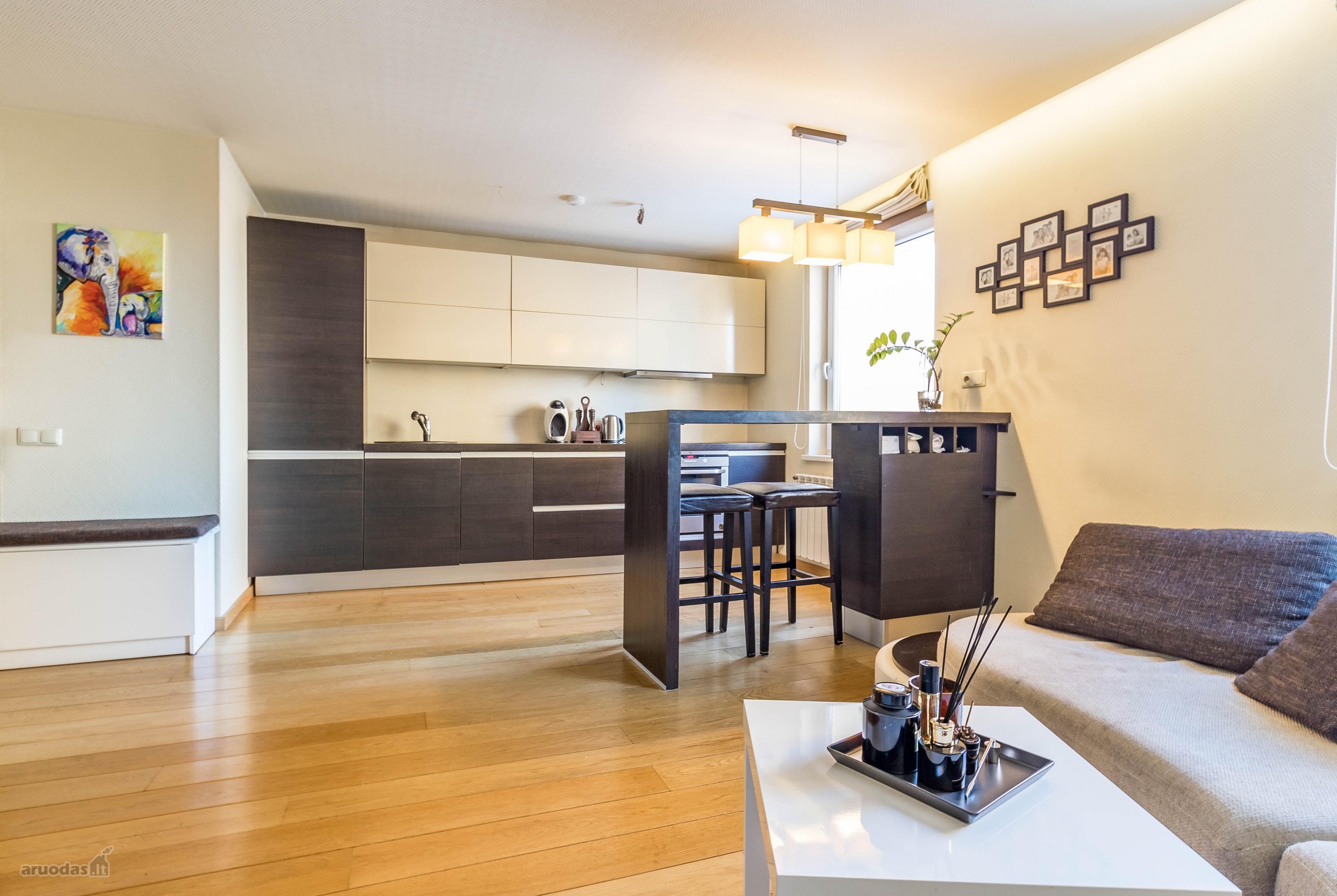 Šviesus, moderniai įrengtas 55m² butas