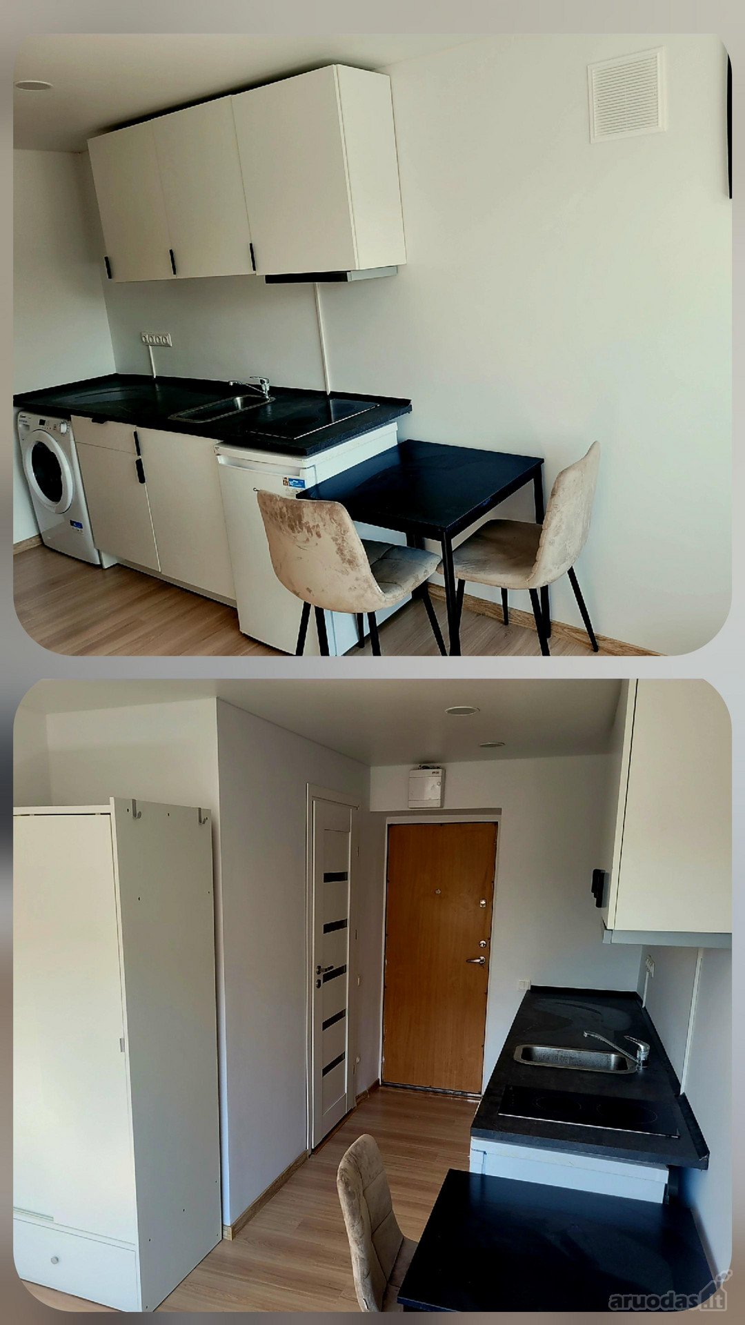 Parduodama Kompaktiška Studija Vilniuje