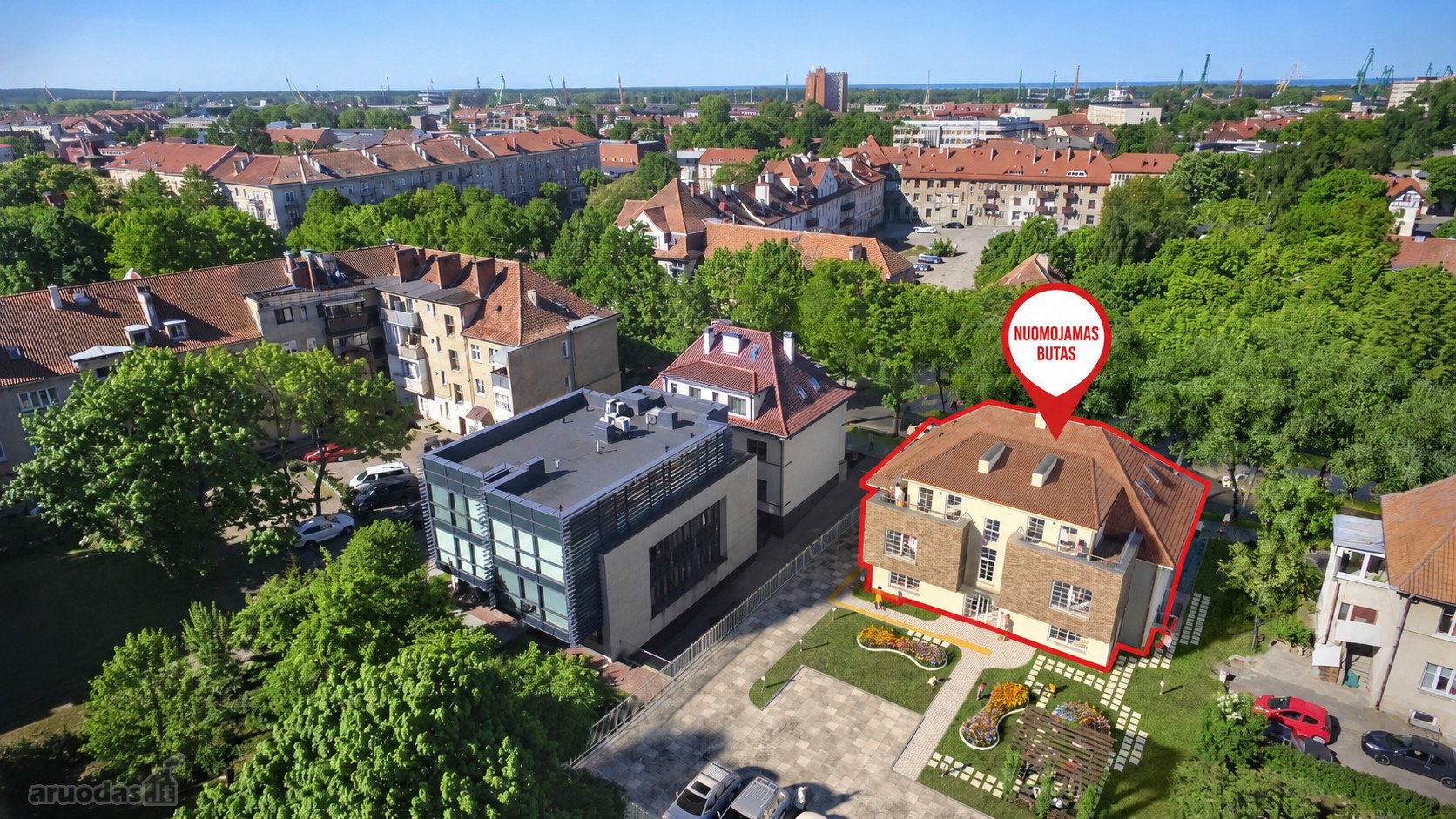 Aukštos kokybės apartamentų nuoma Klaipėdos
