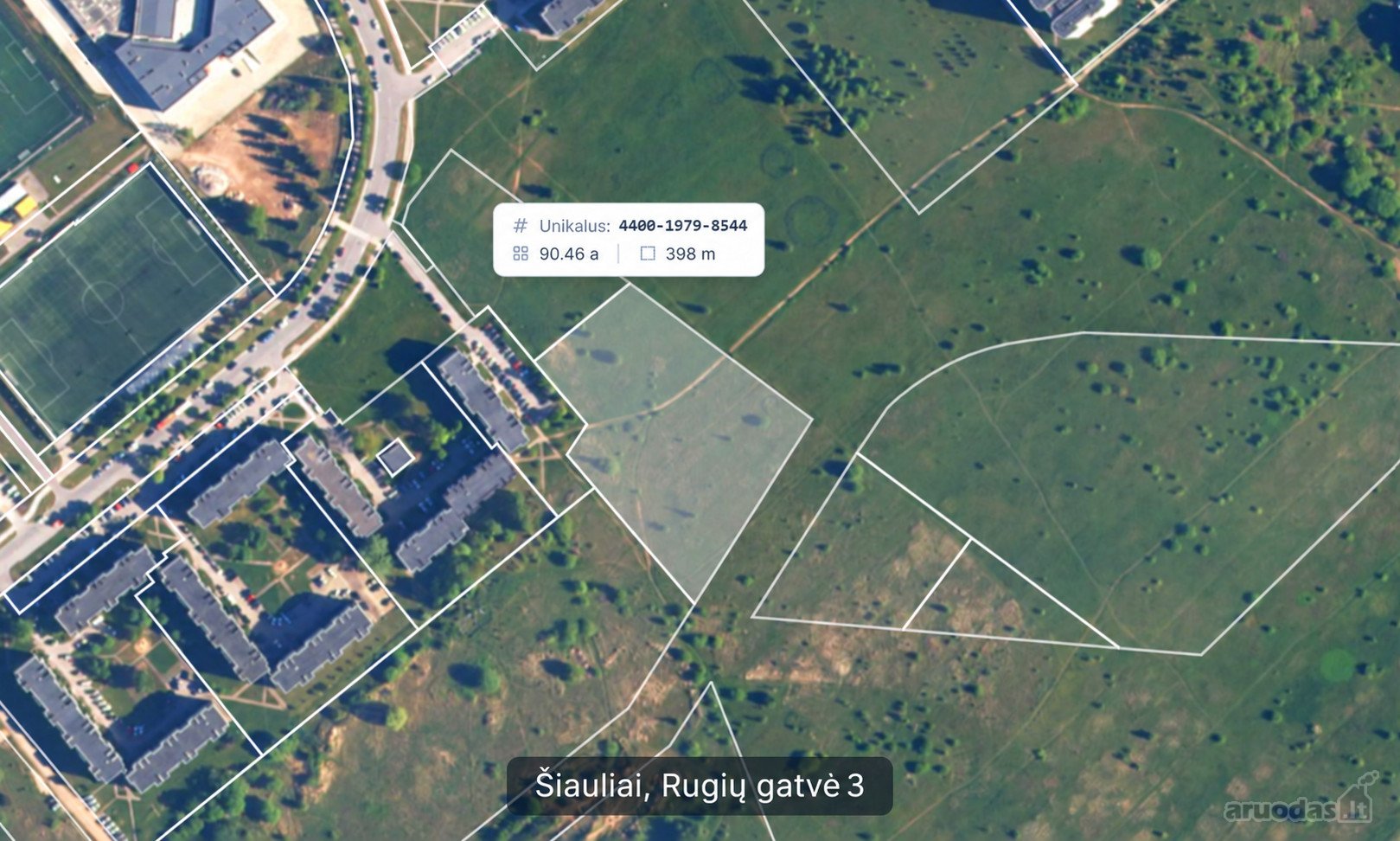 Parduodamas sklypas daugiabučių plėtrai