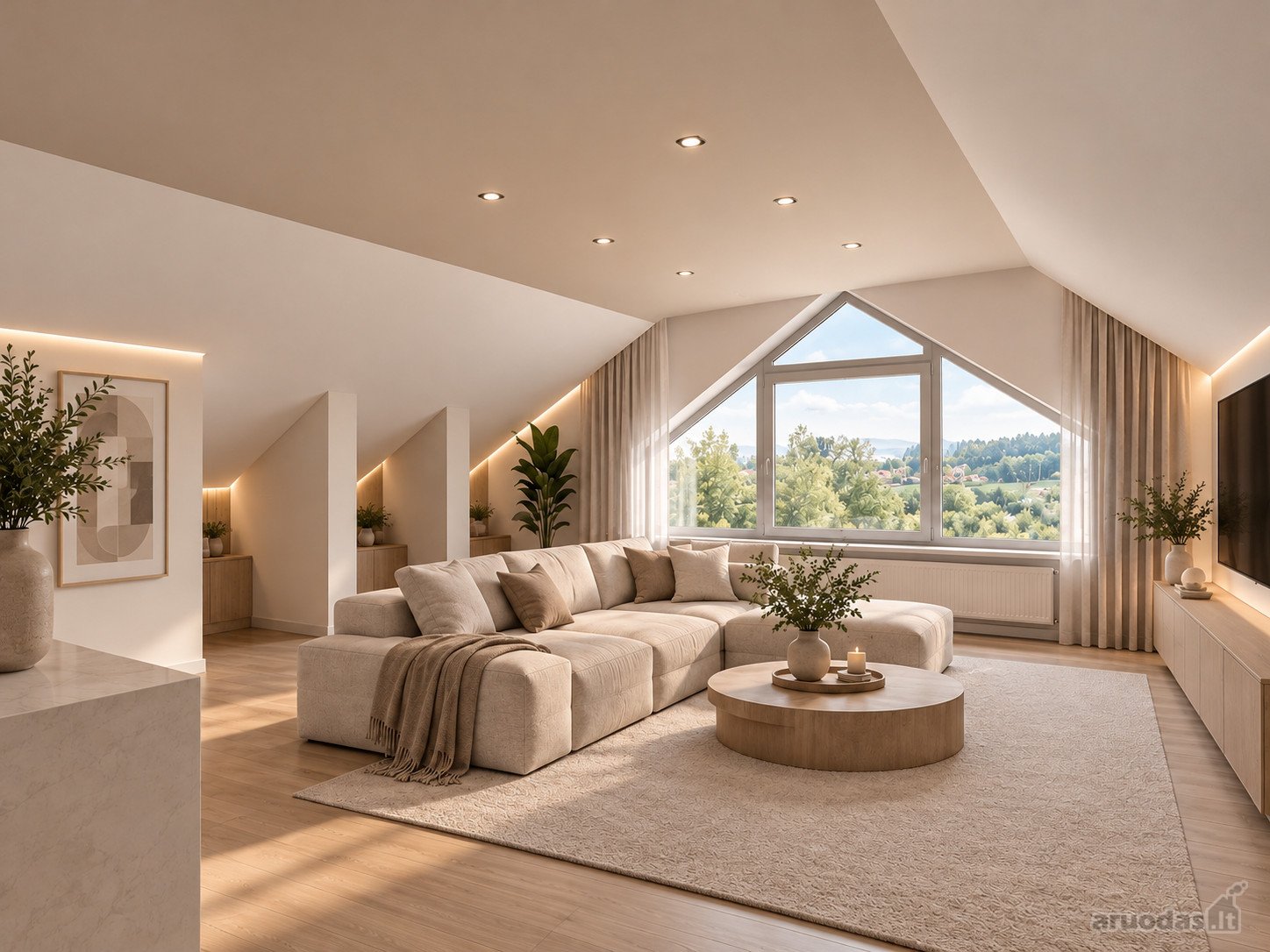 101,21 M² Išskirtinio Išplanavimo Būstas