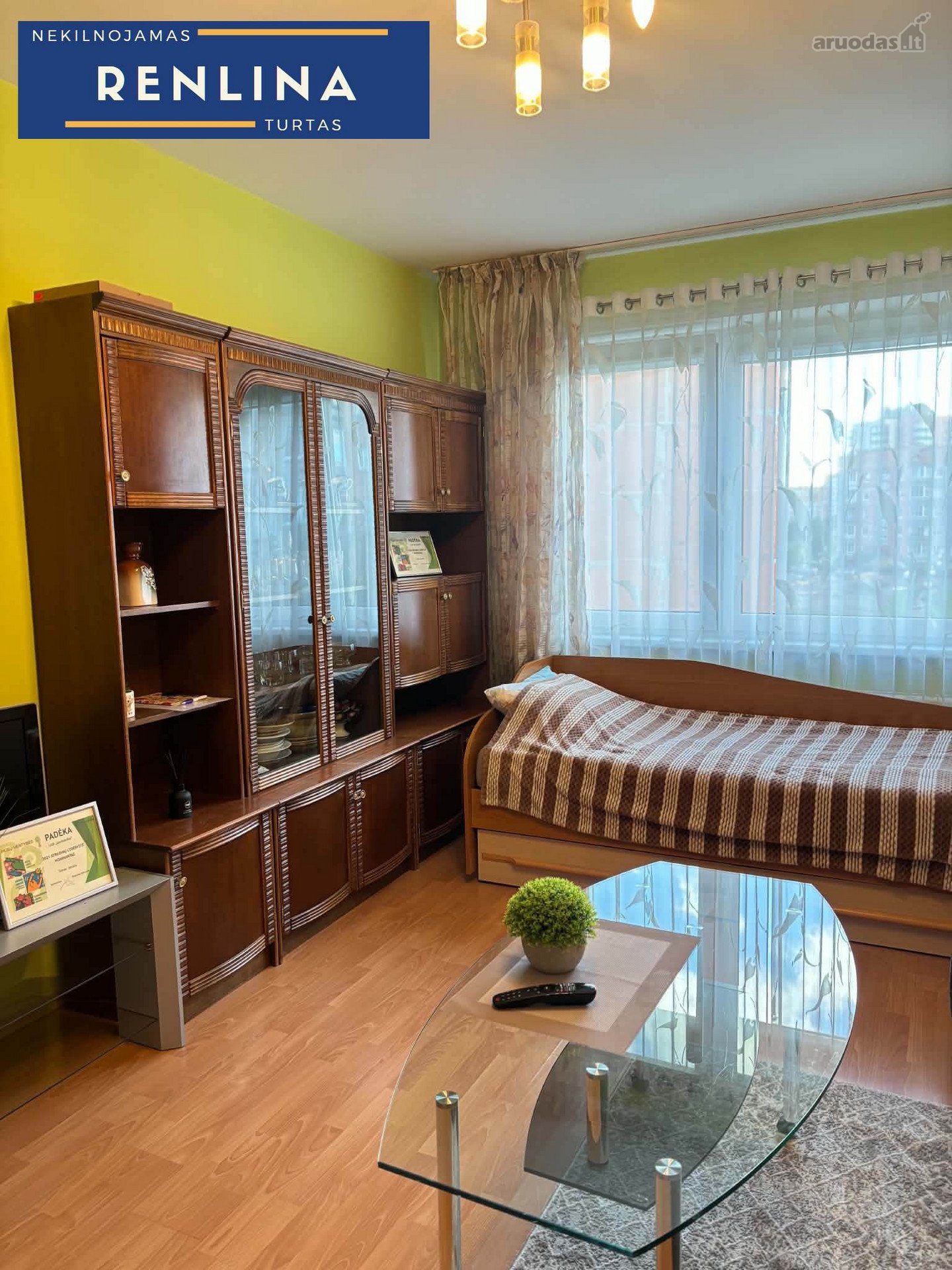 Parduodamas vieno kambario butas Markučių