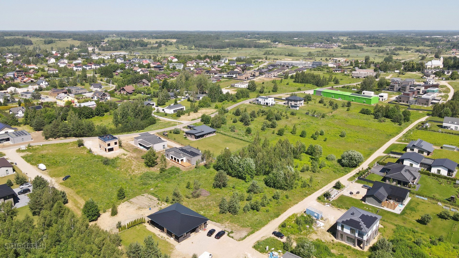 Parduodamas Sklypų Kvartalas Gyvenamųjų Namų