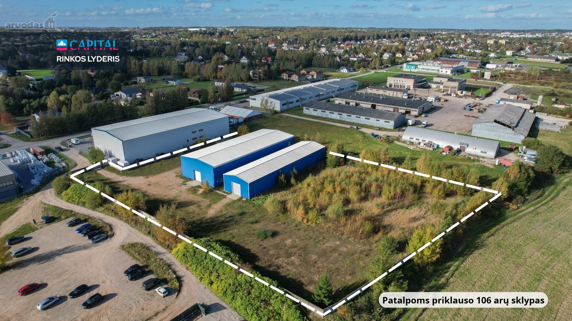 Nuomojamos Gamybinės Ir Sandėliavimo Patalpos