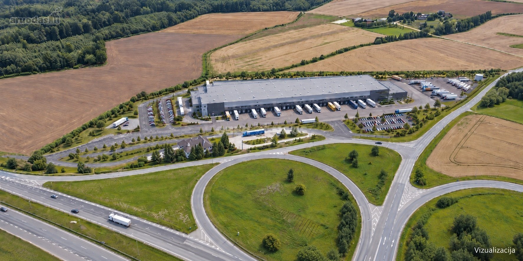 Parduodamas 4,43 ha sklypas Kauno rajone,