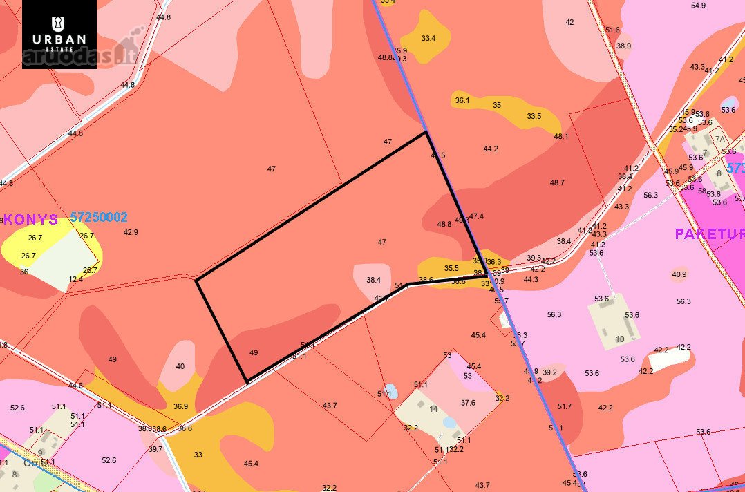 12ha Žemės Ūkio Paskirties Sklypas Kupiškio