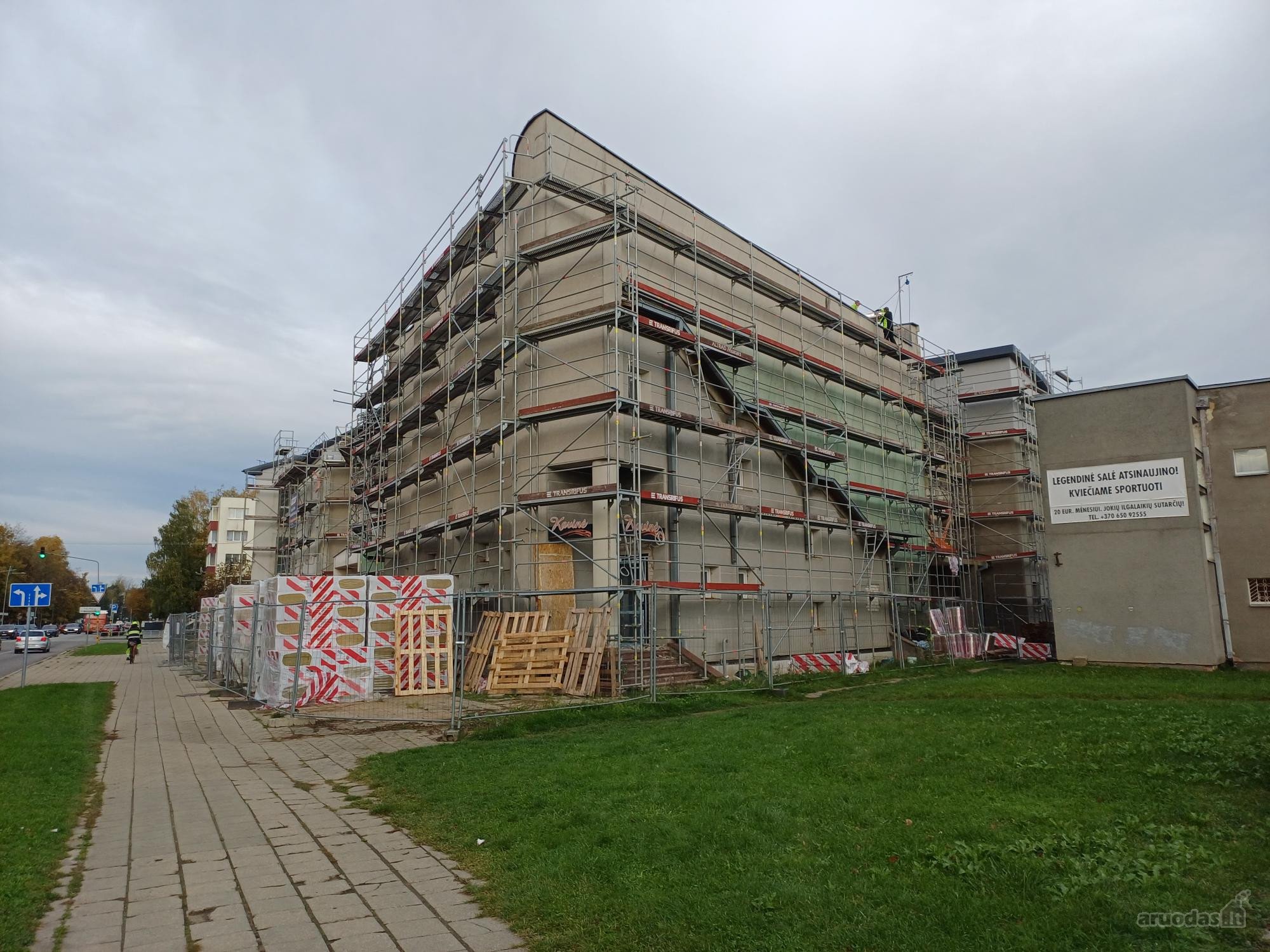 Nuomojamos naujai įrengtos 218,24 kv. m ploto