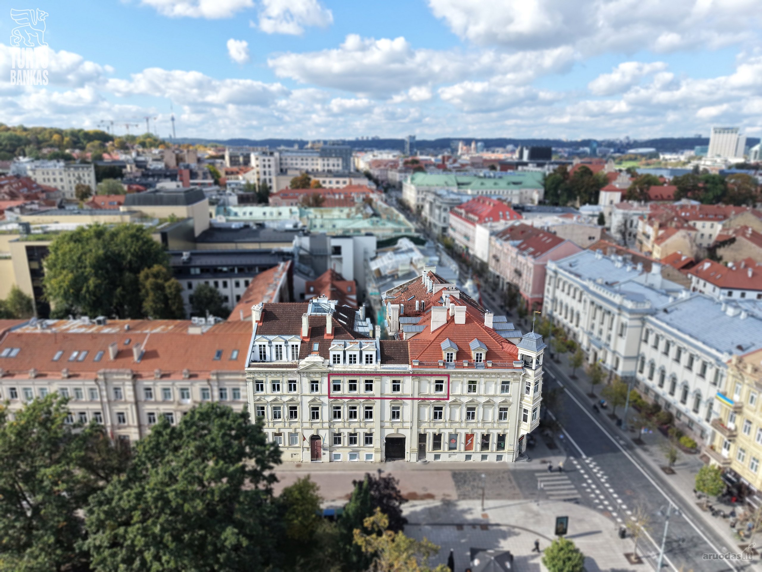 Nuomojamos 280,92 kv. m administracinės