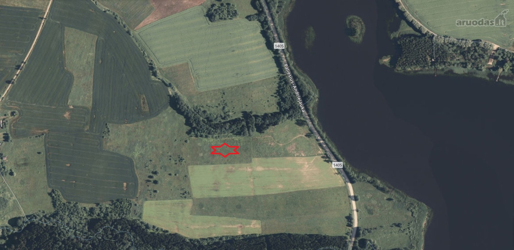1,30 Ha Žemės Ūkio Paskirties Sklypas Šalia