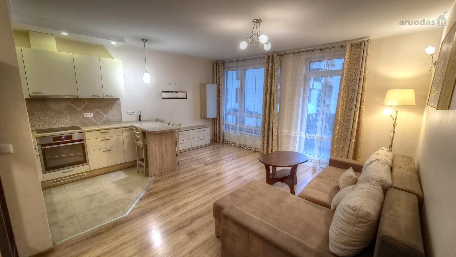 Išnuomojamas jaukus 2 kambarių butas