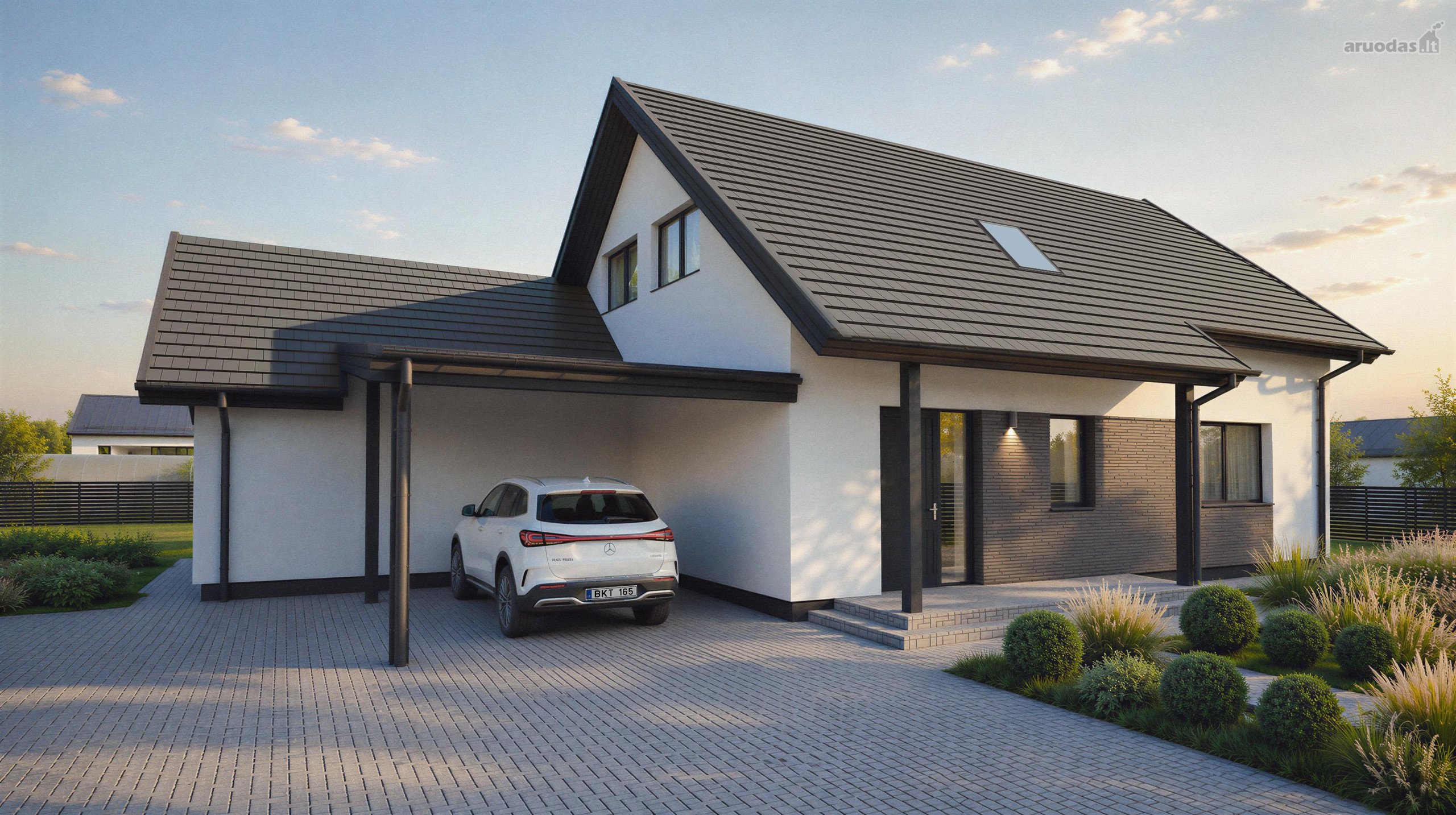 Parduodamas Modernus 160 M² Namas Uždarame