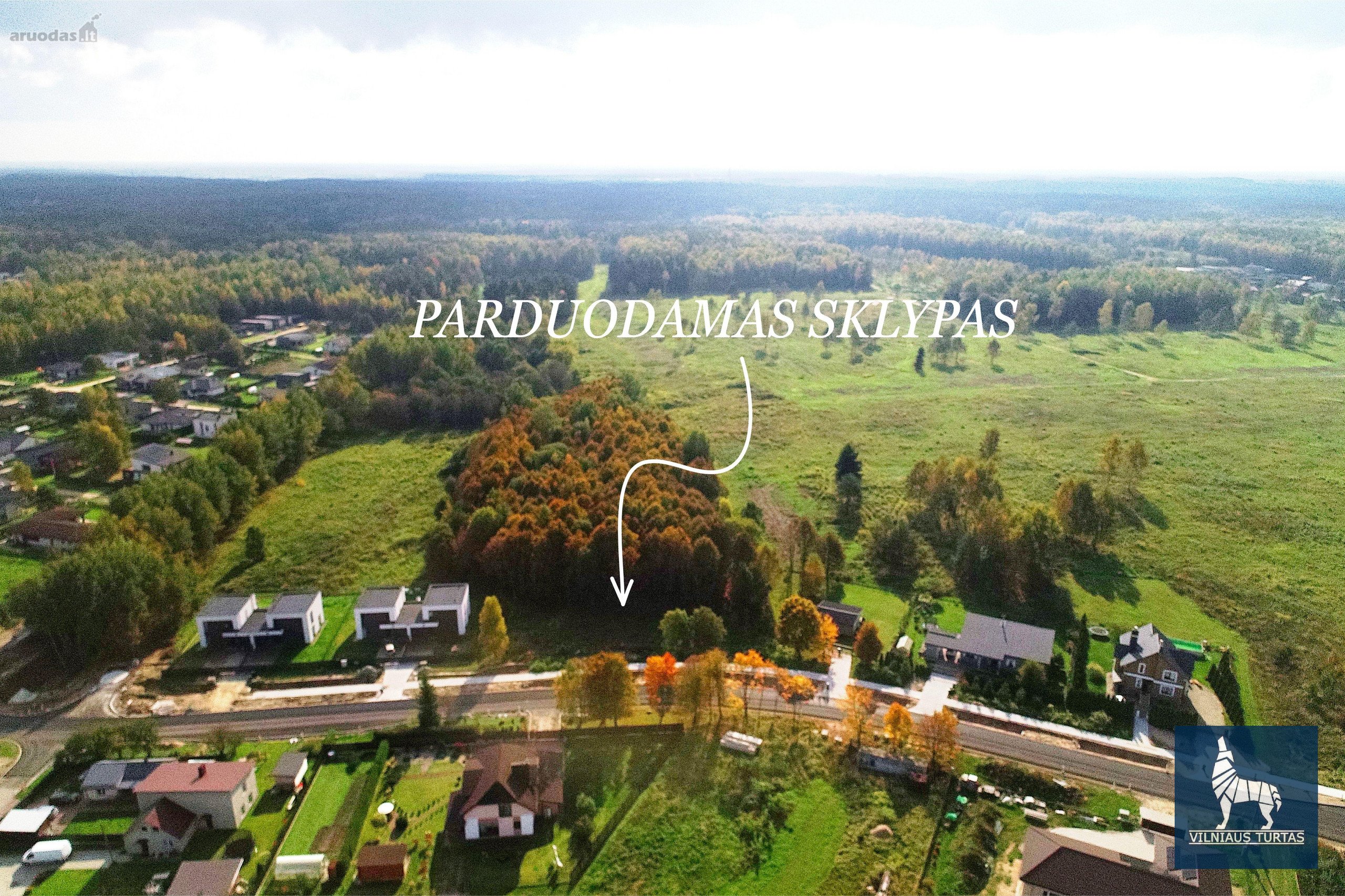 Parduodamas sklypas sparčiai augančiame,