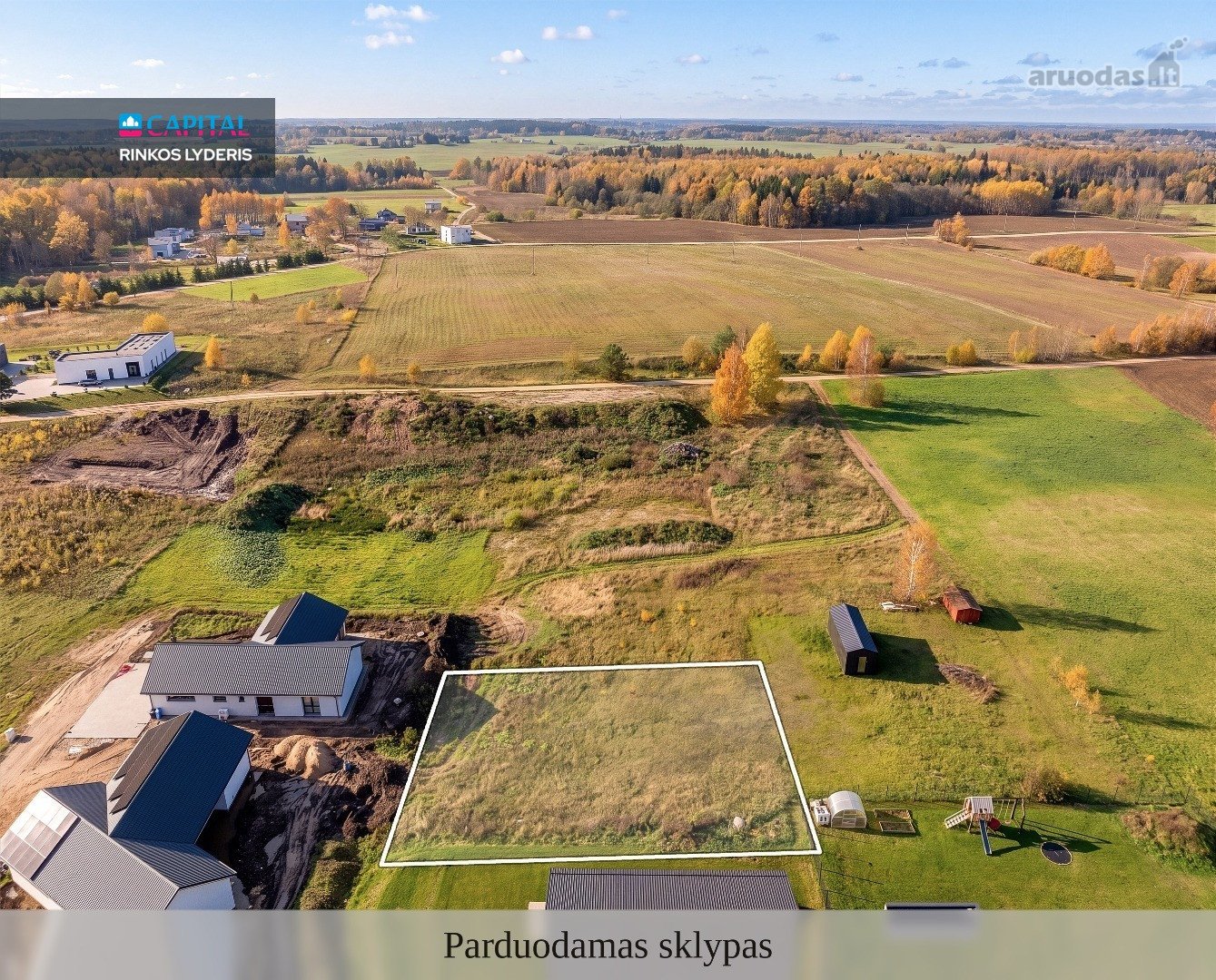 Parduodamas Namų Valdos Sklypas Su Namo