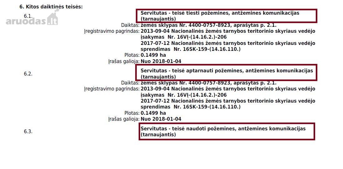 Nuostabus sklypas Jūsų svajonių namui – vos 1