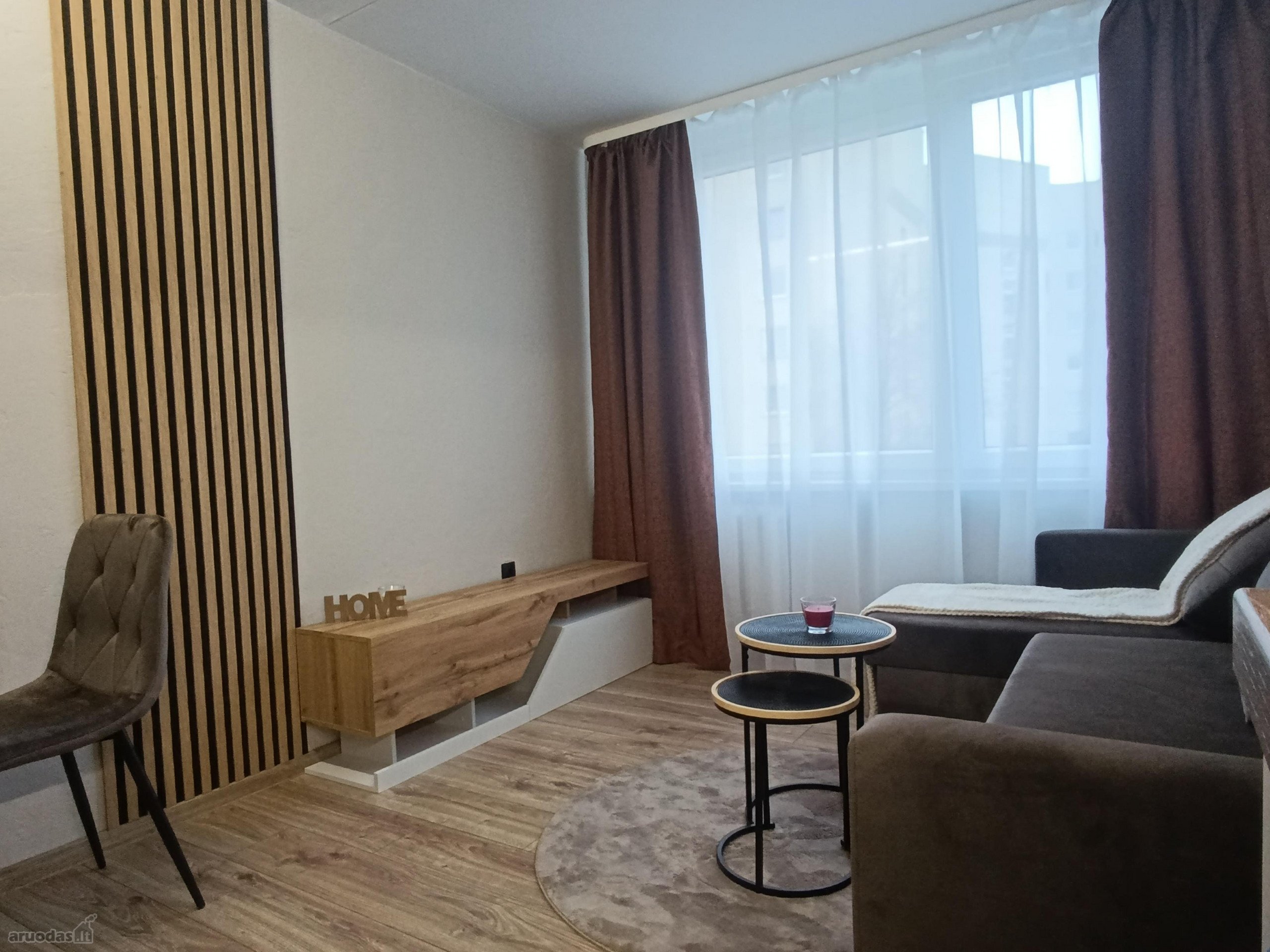 Parduodamas jaukus studio tipo 18 m² butas