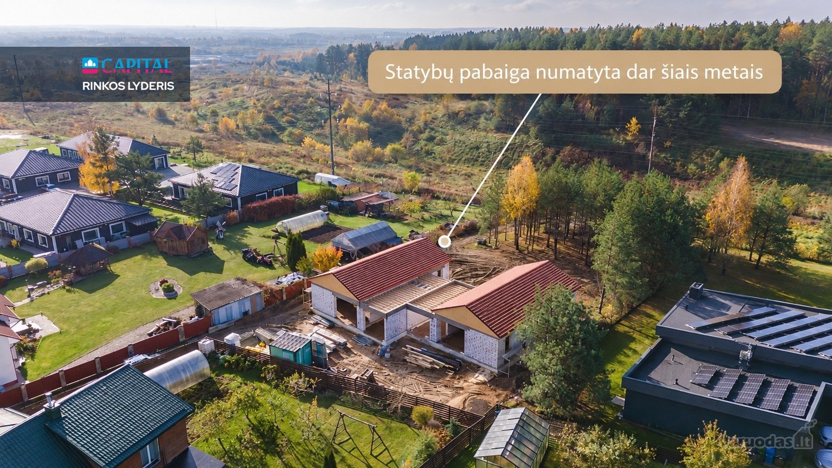 Parduodamas Itin Kokybiškos Statybos Vieno