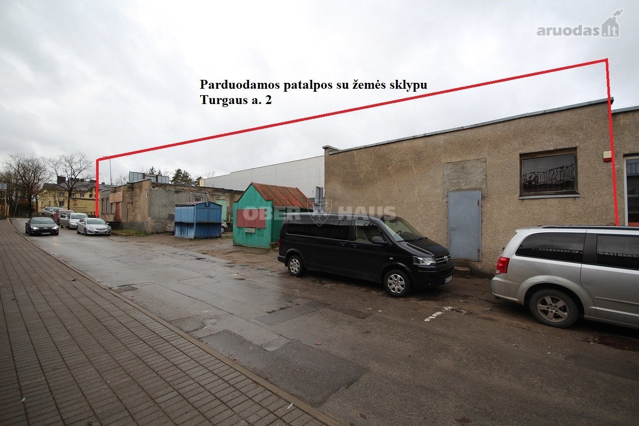 Parduodamas sandėliavimo patalpos Turgaus a.