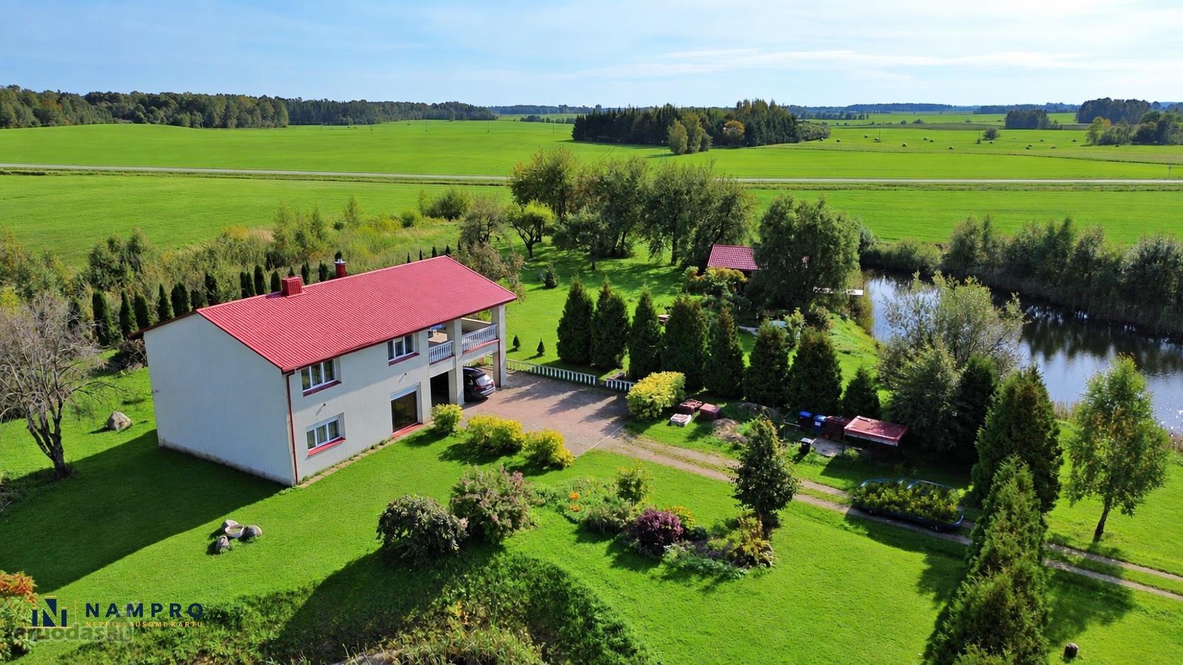 Ukmergės raj., Varkalių kaime, parduodamas