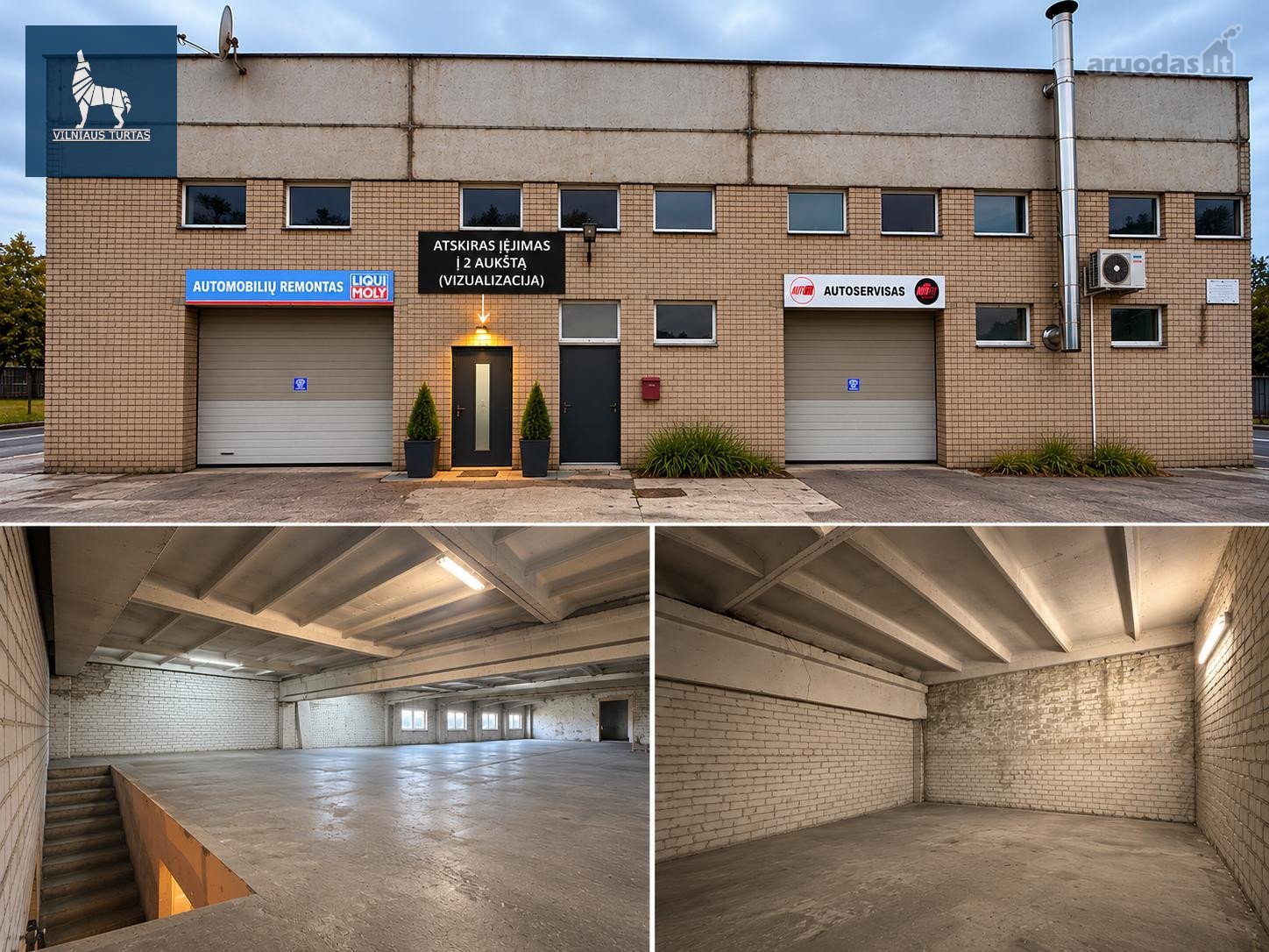Nuomojamos Komercinės Patalpos  366,92 m²