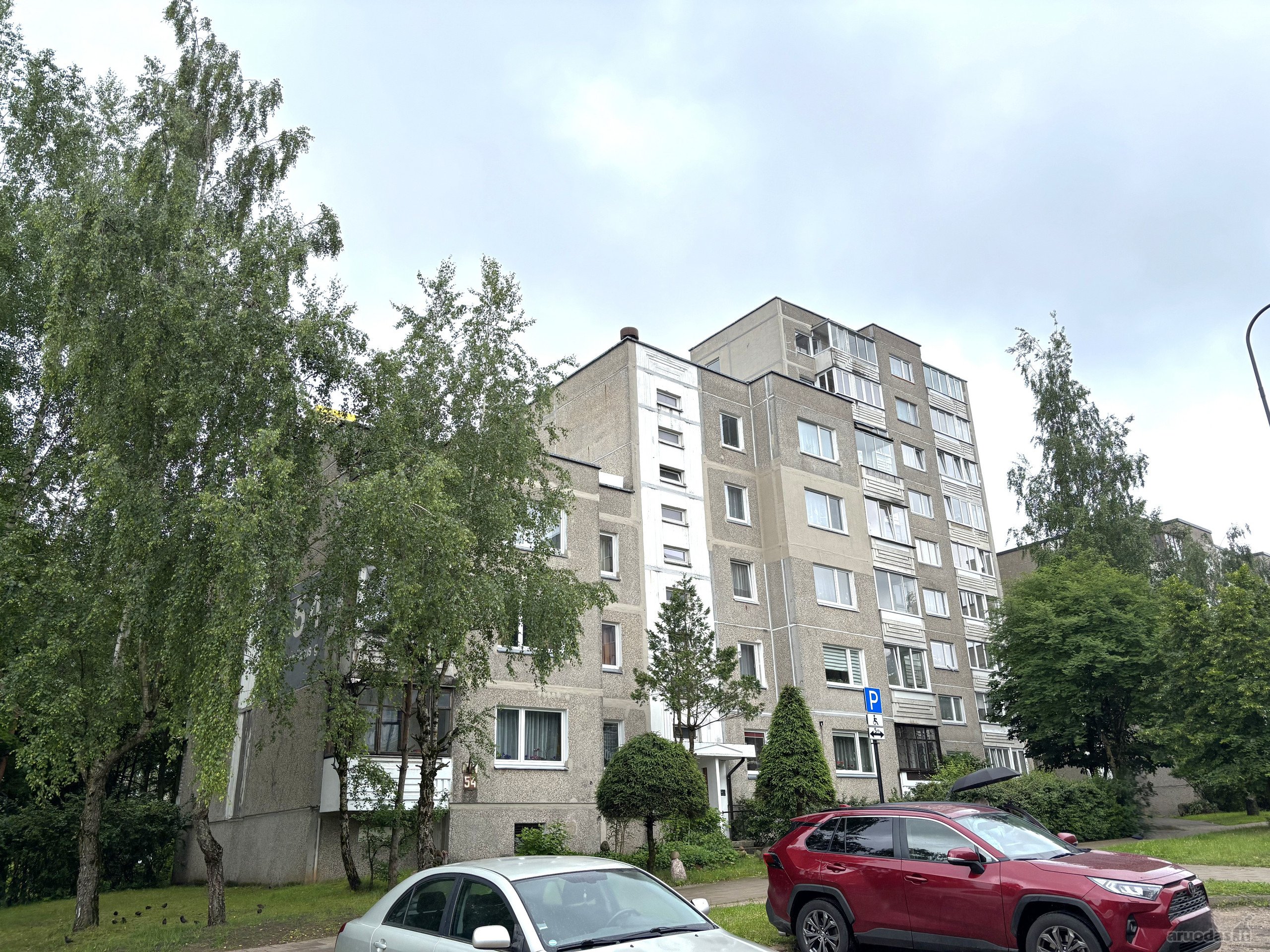 2 kambarių butas Fabijoniškių mikrorajone