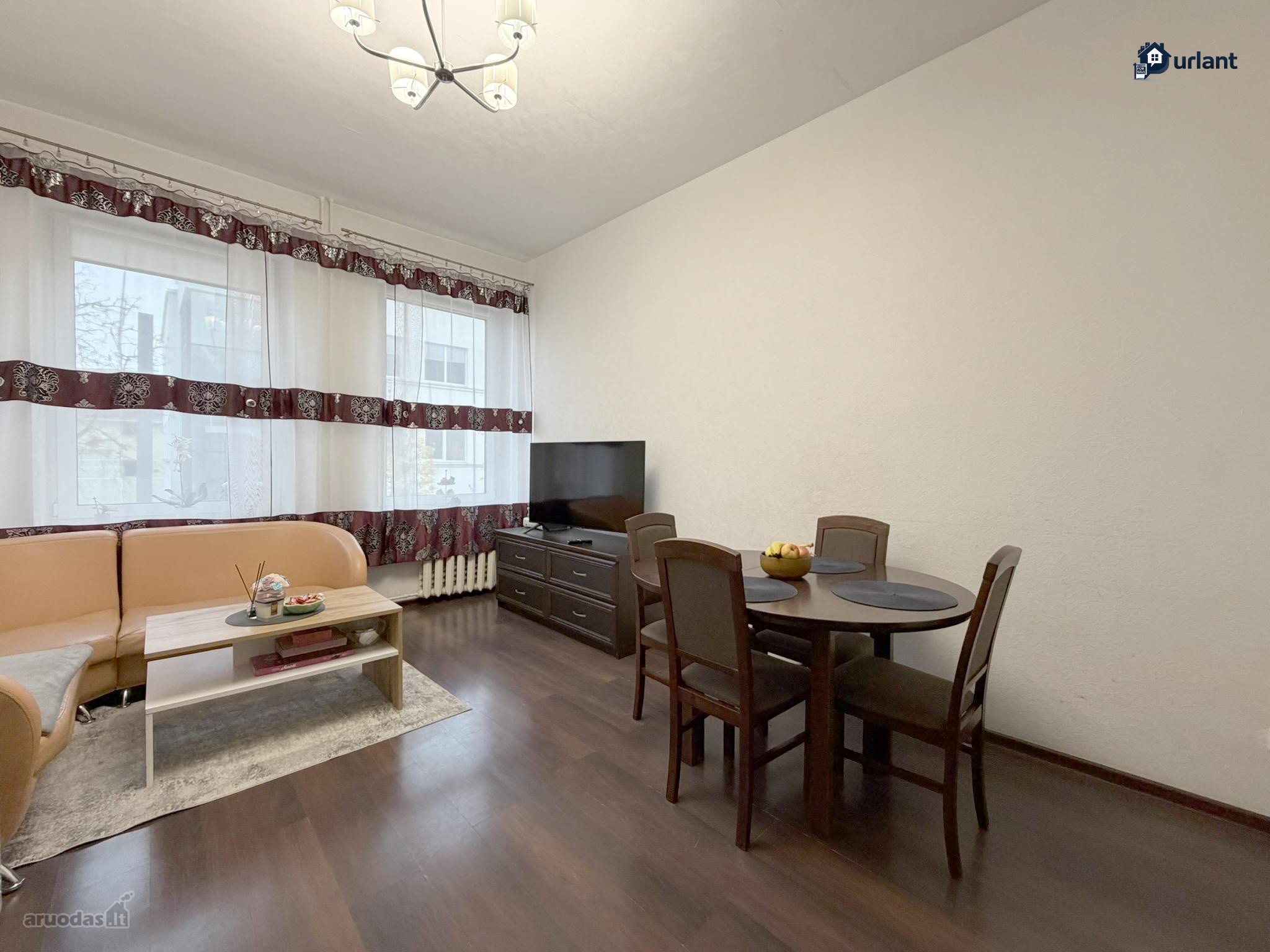 Parduodamas Erdvus 3 Kambarių Butas Šiaulių