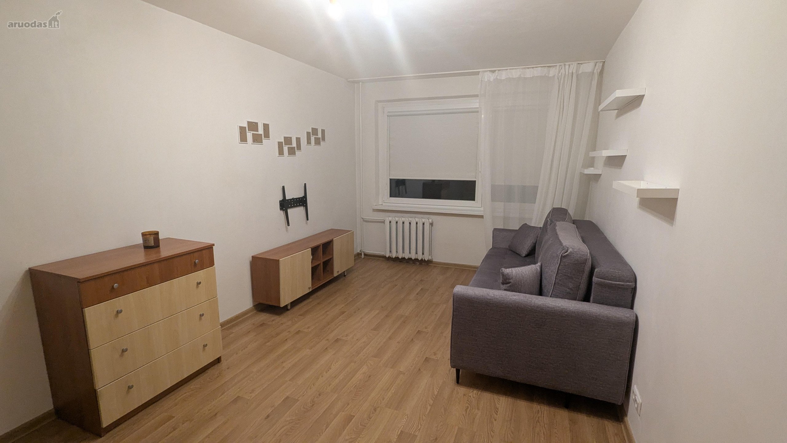Nuomojamas Įrengtas 1 Kambario Butas Baltijos