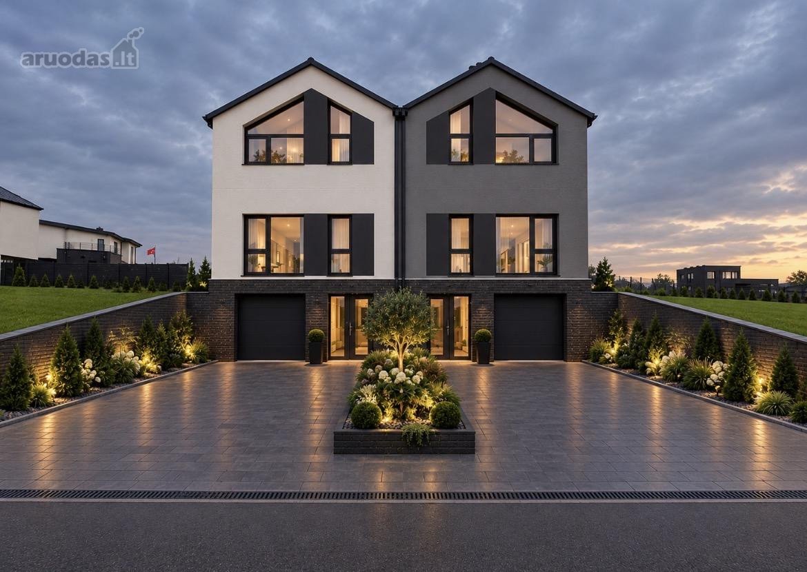 Sublokuotas namas, 177 m², „Kalvų terasos“