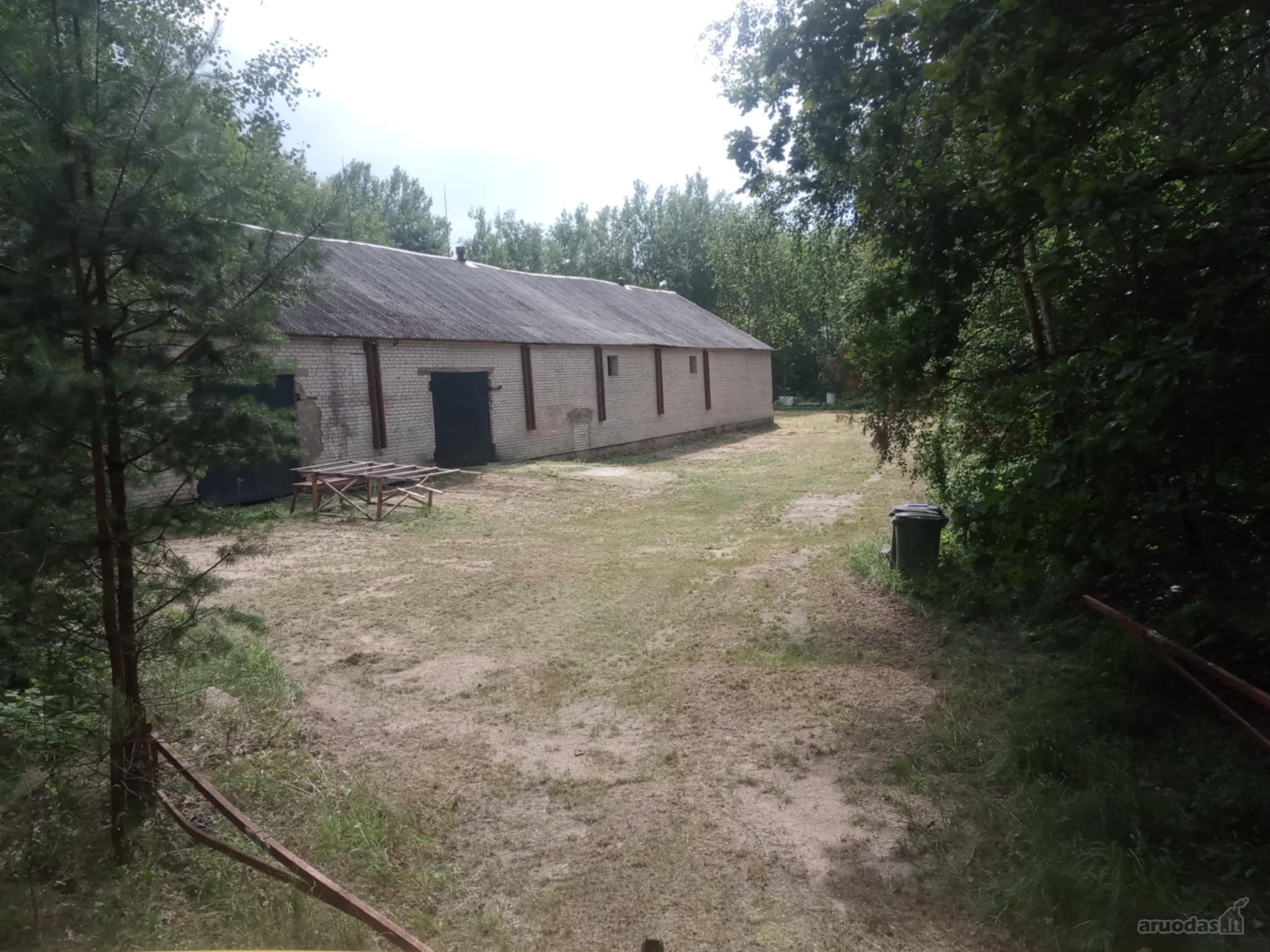Parduodamas sandėliavimo pastatas 564,77 kv.
