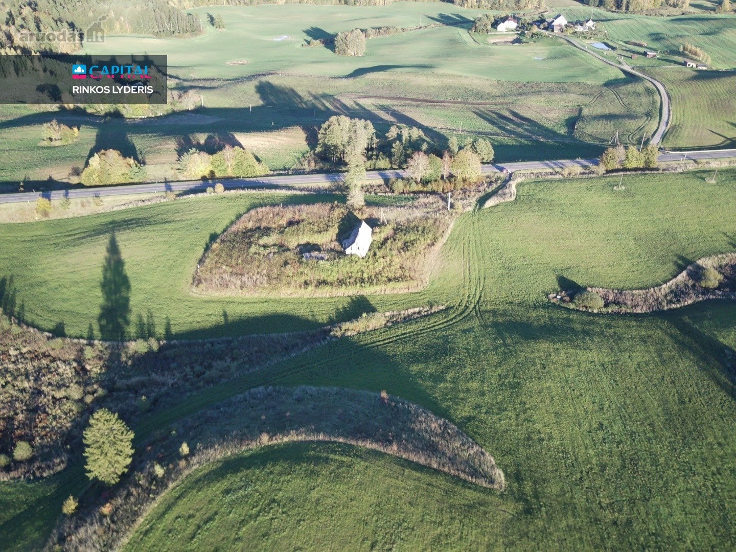 Parduodamas 9,8408 Ha Žemės Sklypų Kompleksas