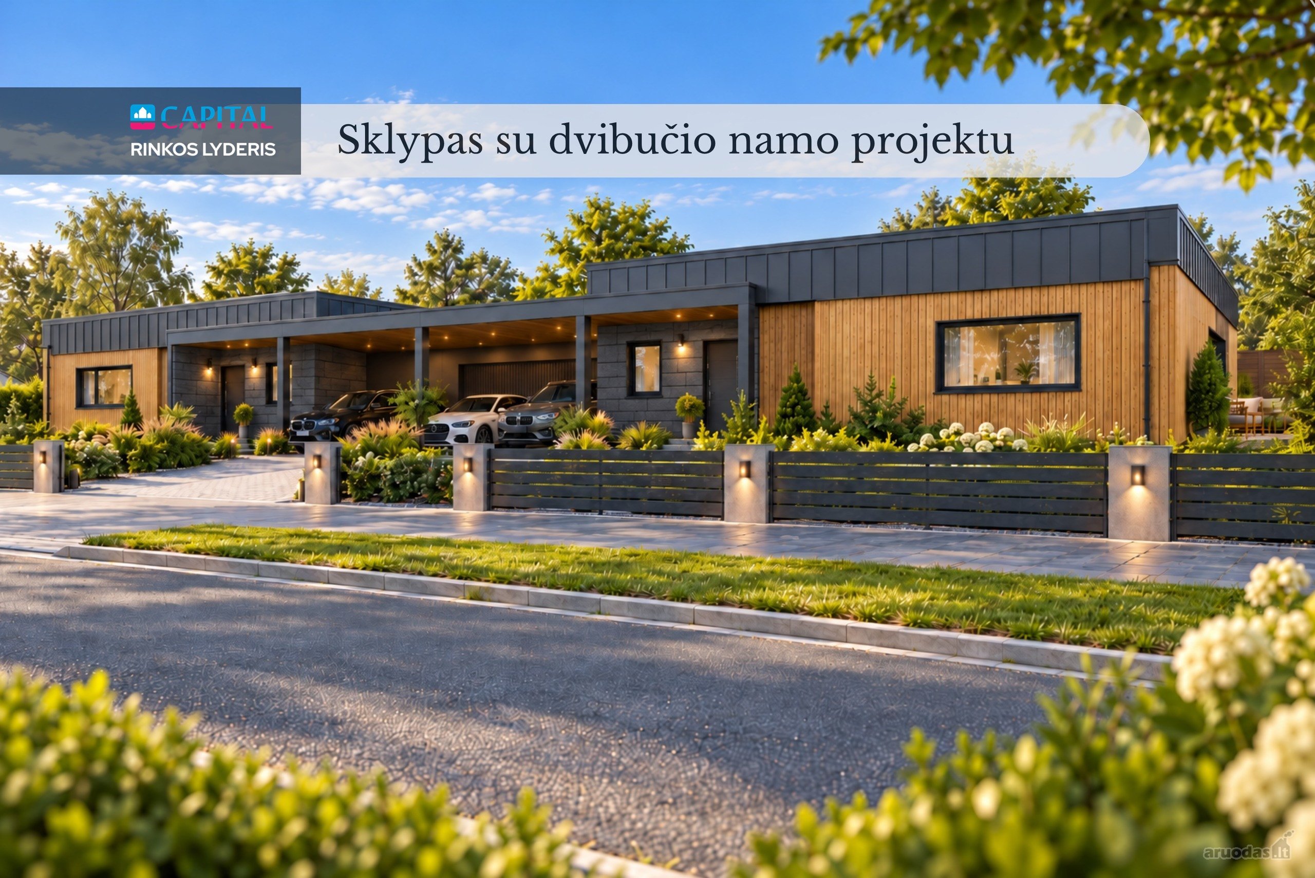Parduodamas Sklypas Su Projektu Sparčiai