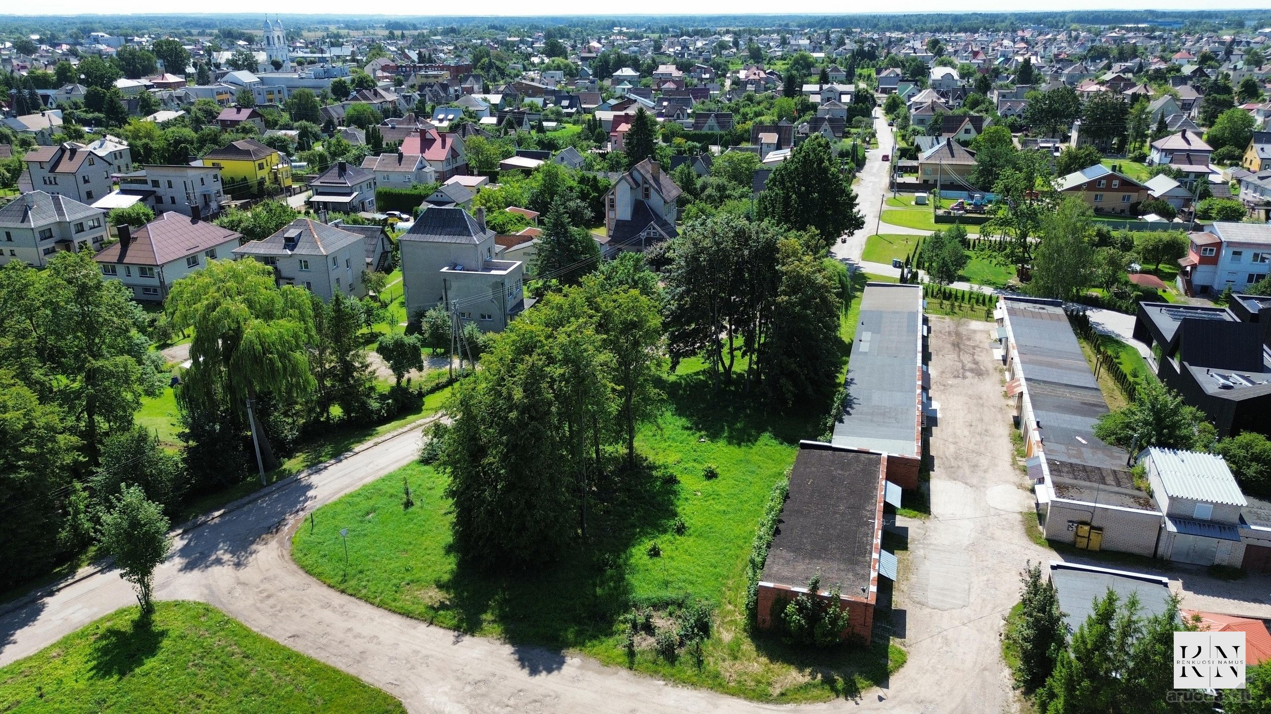 Parduodamas sklypas daugiabučio statybai