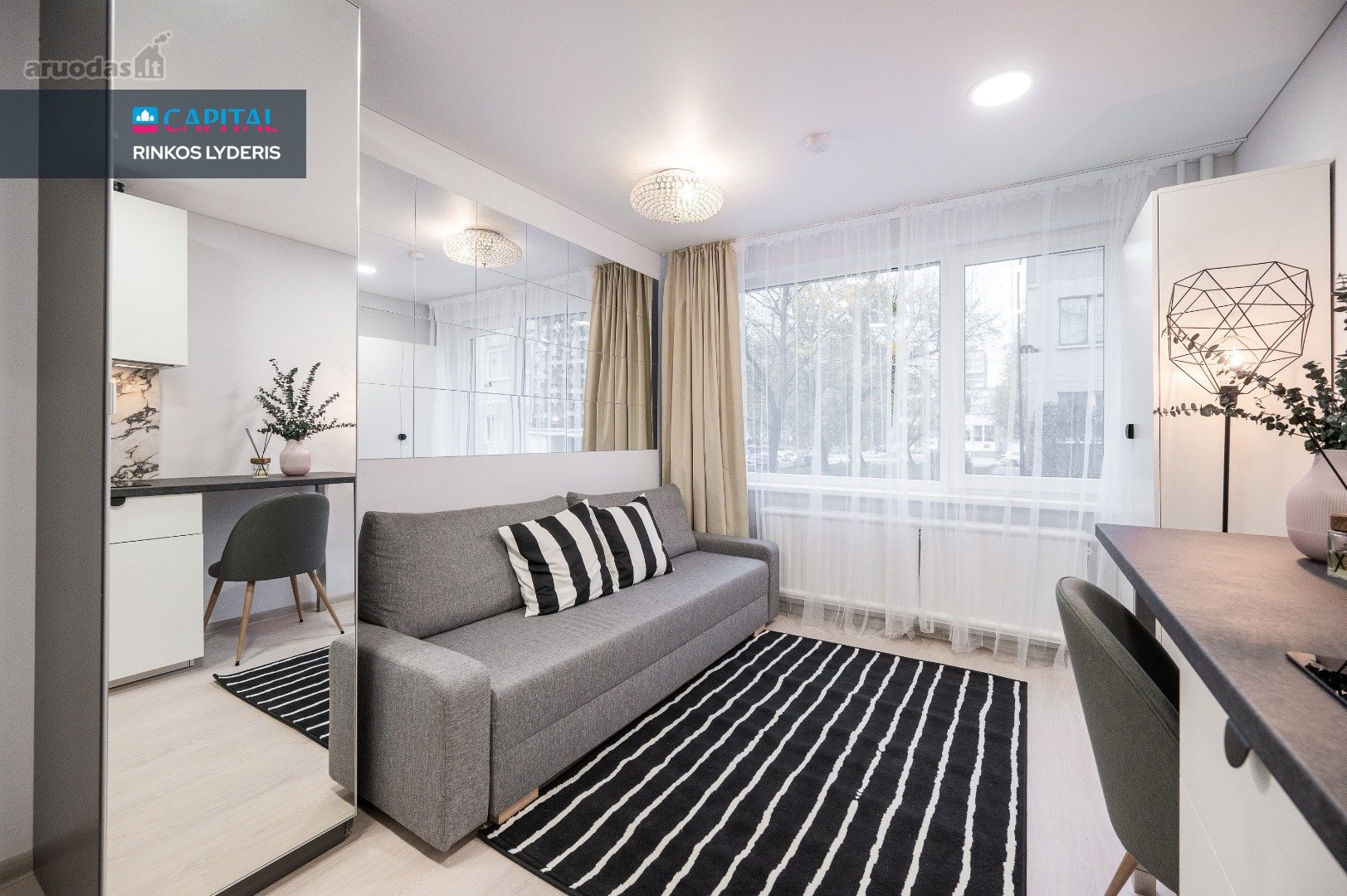 Nuomojama Stilinga 14,82 M² Studija