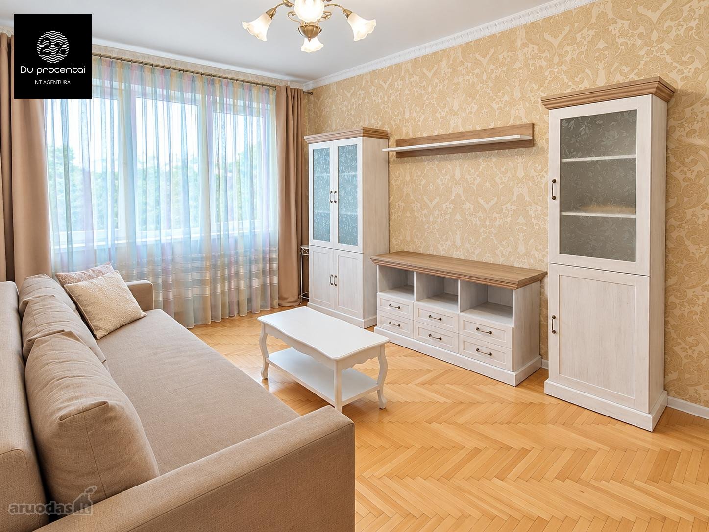 Parduodamas šiltas ir jaukus 2 kambarių, 44