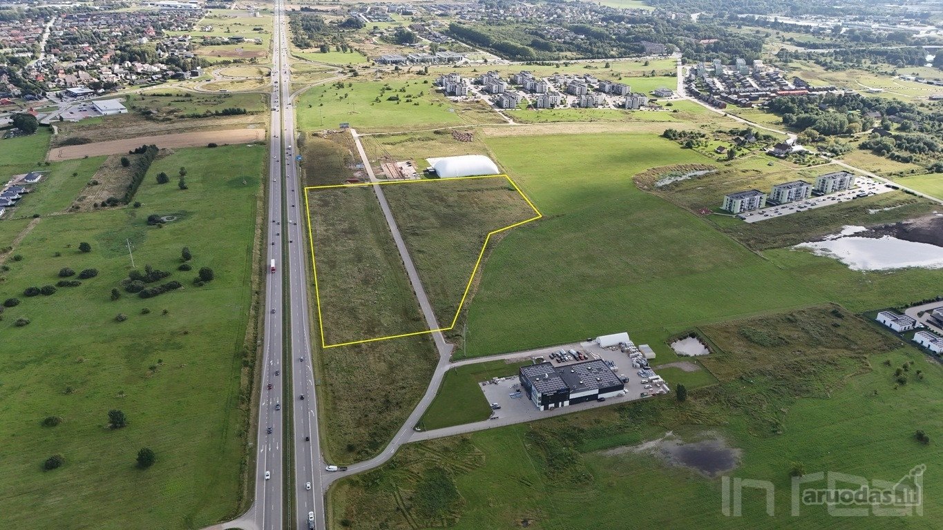 Parduodamas 4,88 ha komercinės paskirties