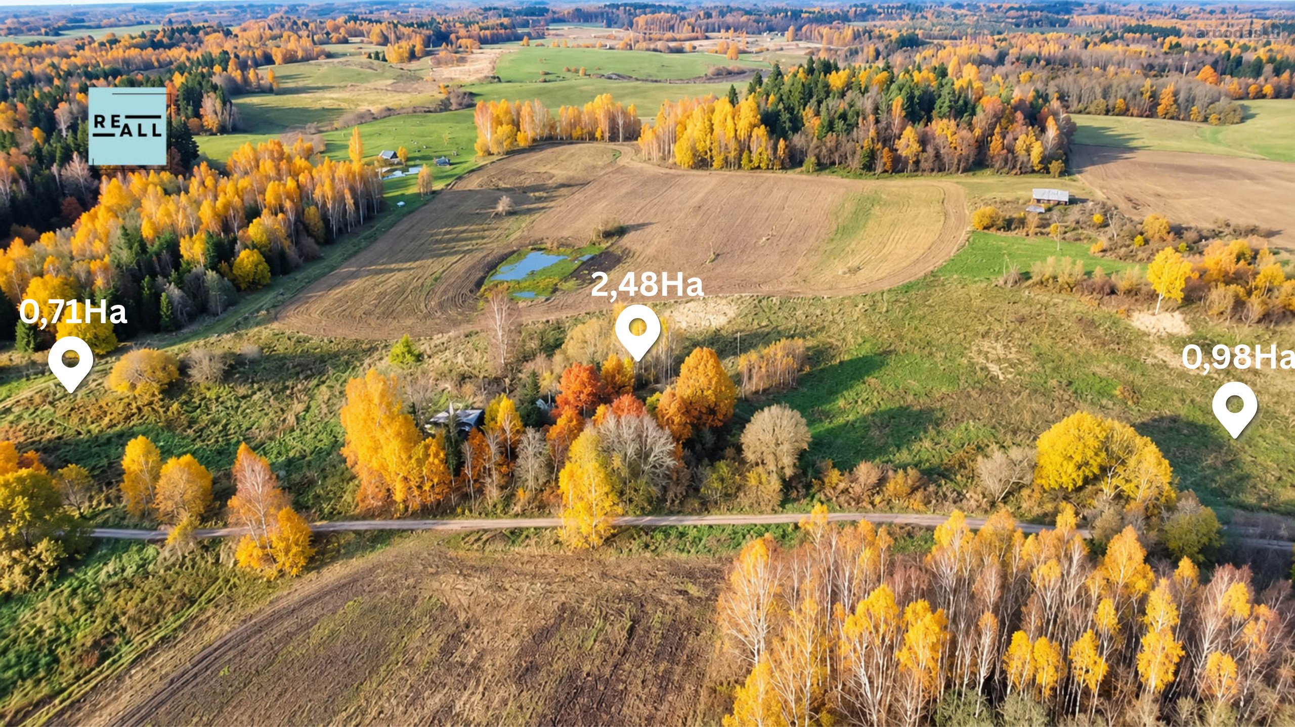 Parduodama Sodyba Su 4,17 Ha Žemės Trakų