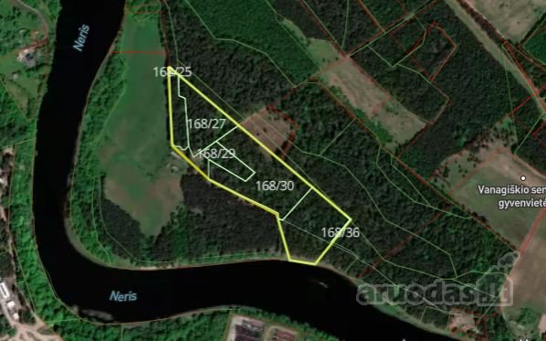 Parduodamas 6,11 ha sklypas Varėnos raj.