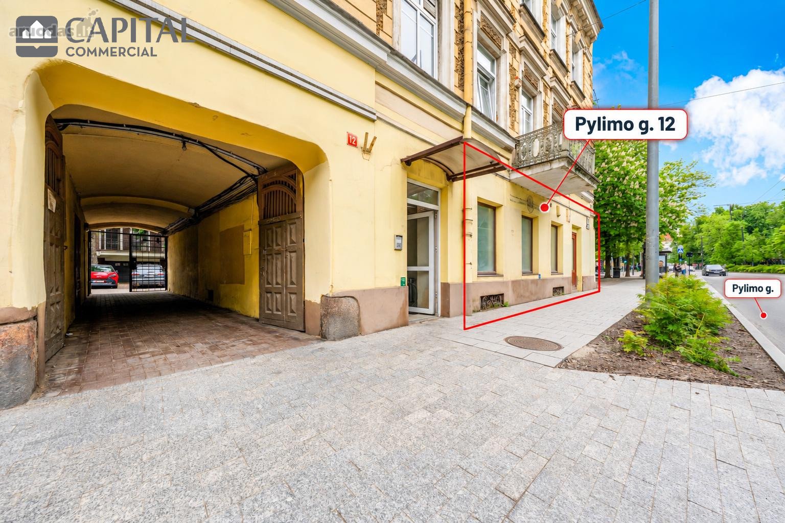 Parduodamos Komercinės Patalpos Pylimo G. 12