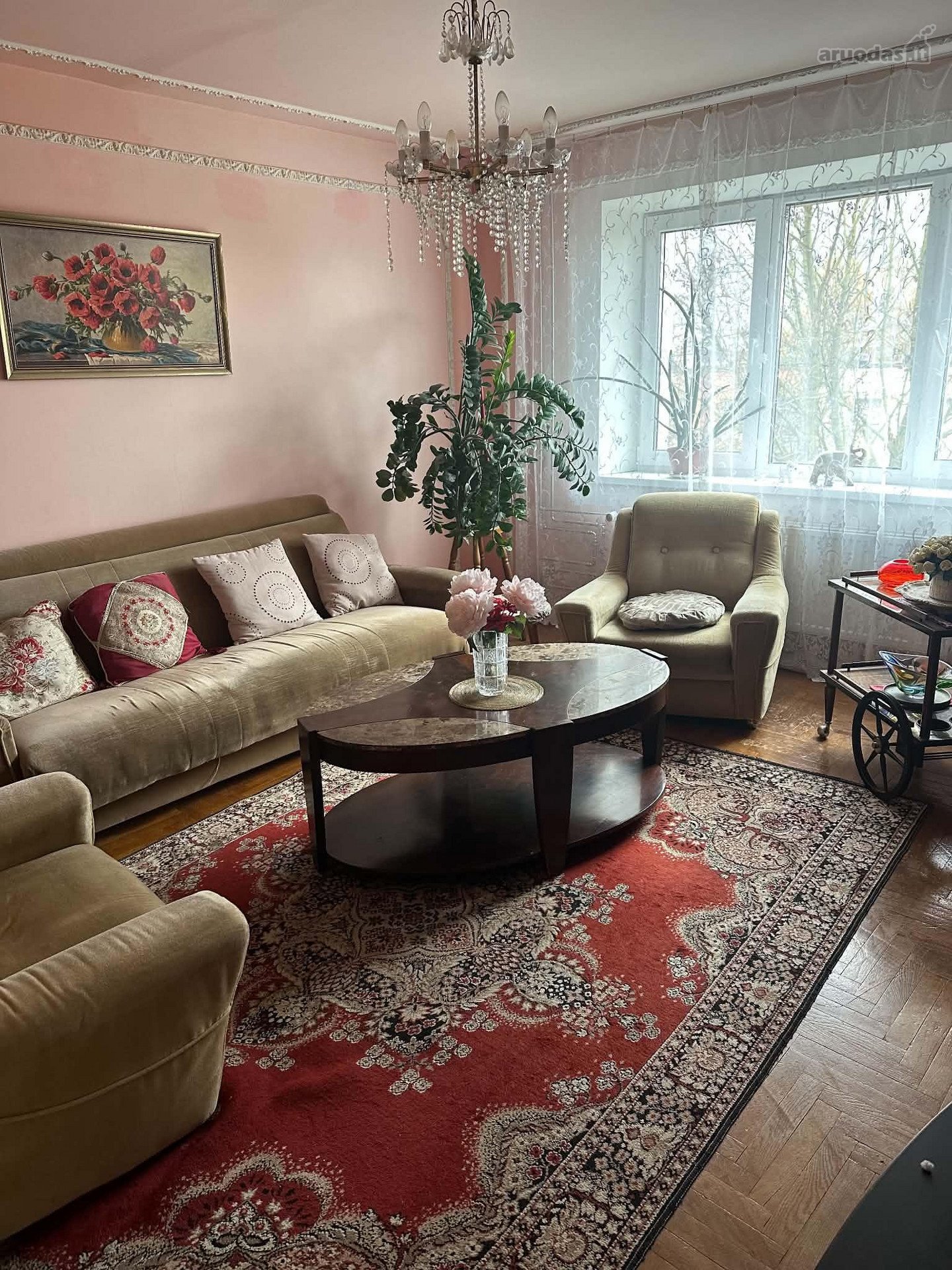 2 Kambarių, 51,38 M² Butas Žeimių Take – 5/9