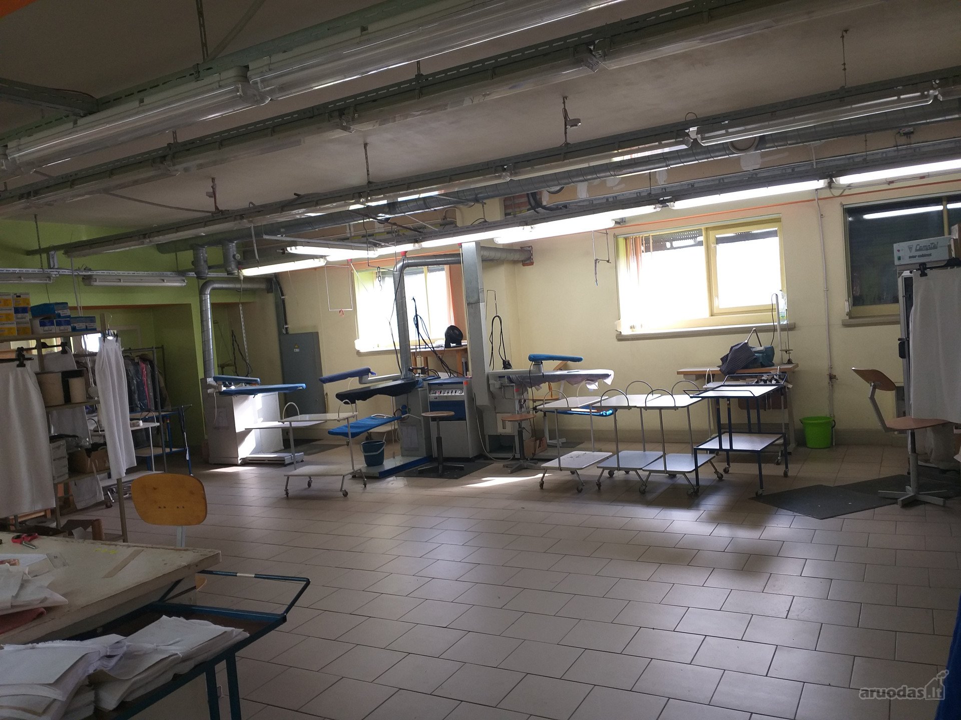 Patalpos skirtingos kvadraturos, galima