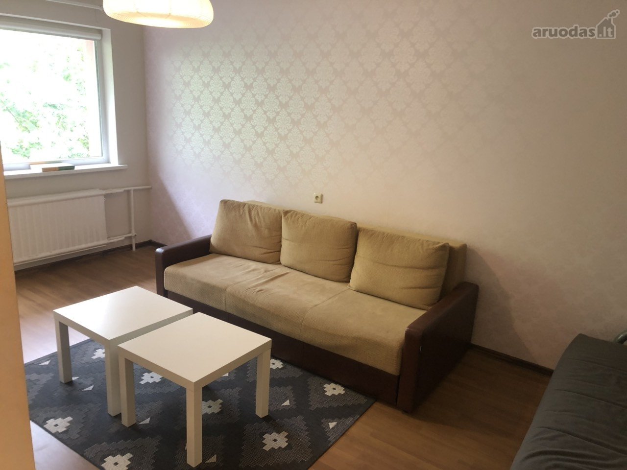 Išnuomojamas 1 kamb butas