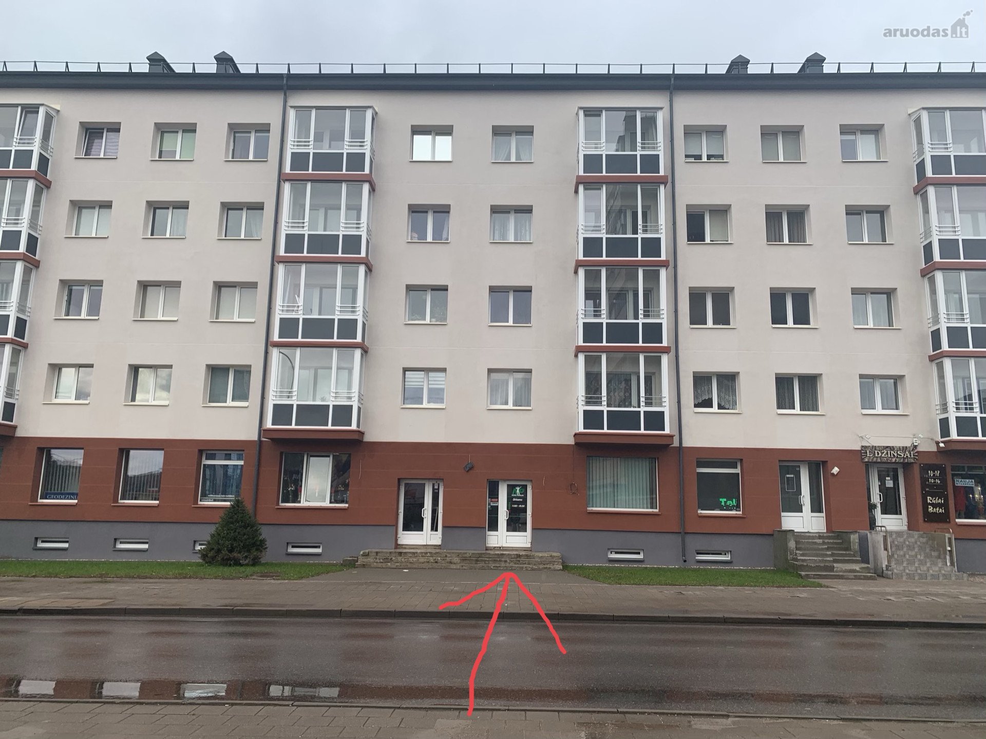 Nuomuojamos komercinės paskirties patalpos