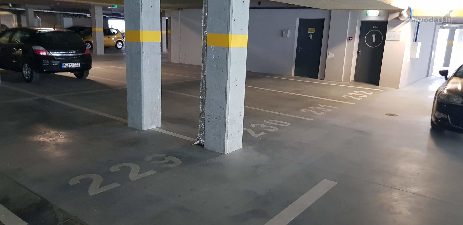 Išnuomojama požeminė parkavimo vieta netoli