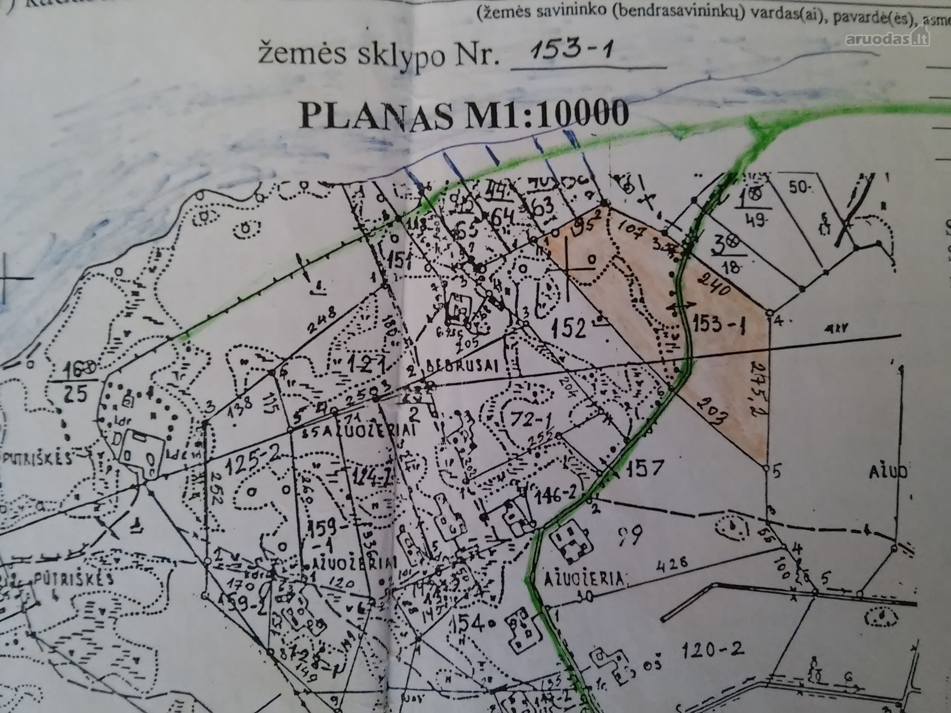 Parduodamas 8,9ha ploto žemės sklypas,