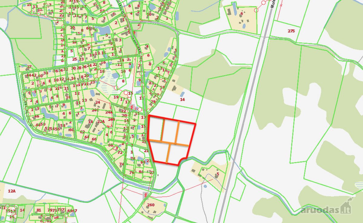 Parduodami 5 besiribojantys sklypai vos 24 km - nuotraukos Nr. 10