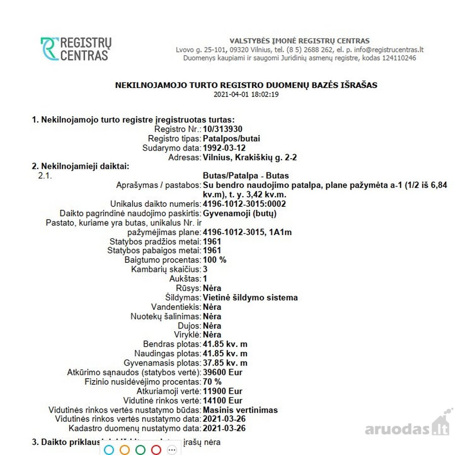 Šalia yra dvi dalis (40m2) ūkinių pastatų, - nuotraukos Nr. 21