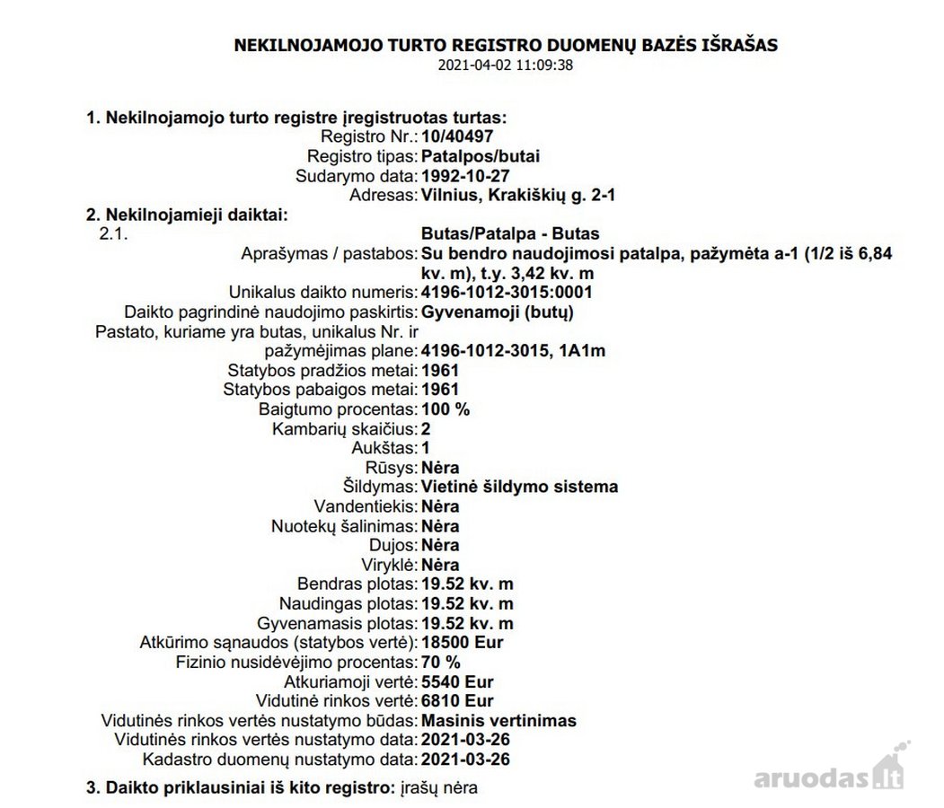 Šalia yra dvi dalis (40m2) ūkinių pastatų, - nuotraukos Nr. 22