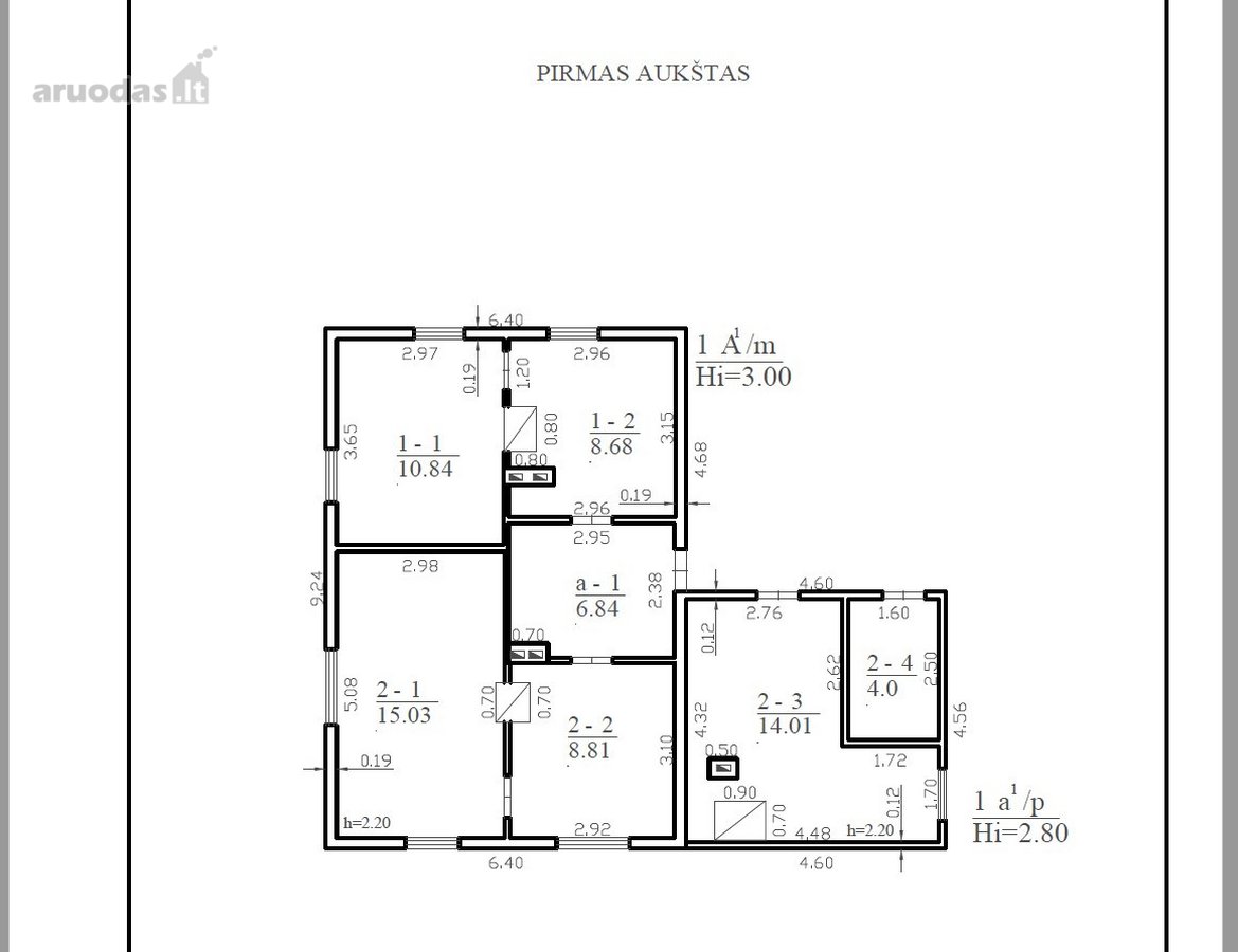 Šalia yra dvi dalis (40m2) ūkinių pastatų, - nuotraukos Nr. 18