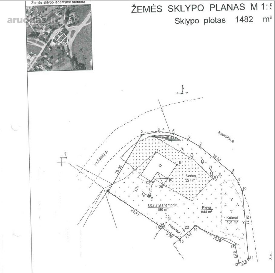 Šalia yra dvi dalis (40m2) ūkinių pastatų, - nuotraukos Nr. 17