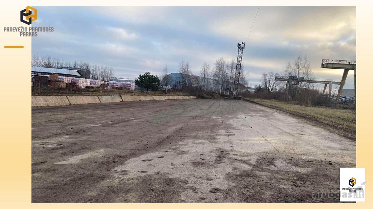 Aikštelės nuoma nuo 500 - 2500 kv. m.